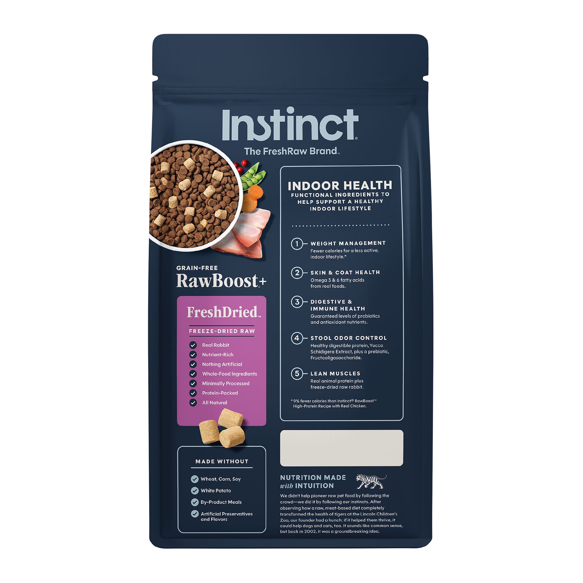Instinct® Raw Boost Indoor Health All Life Stage Dry Cat Food - Rabbit - Image 8