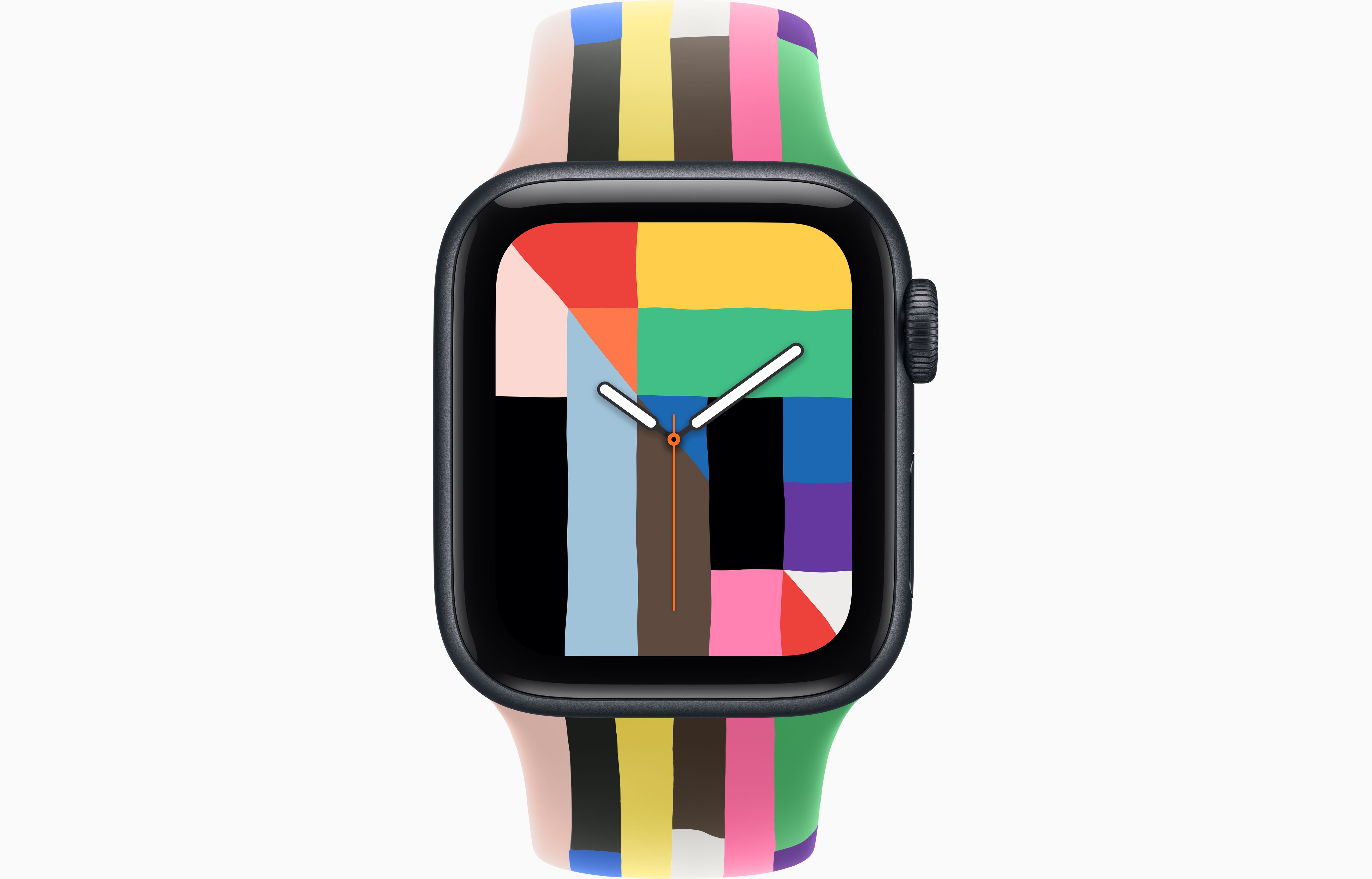 Apple Watch SE GPS – Midnight ( Pride Edition Sport Band) - Image 2