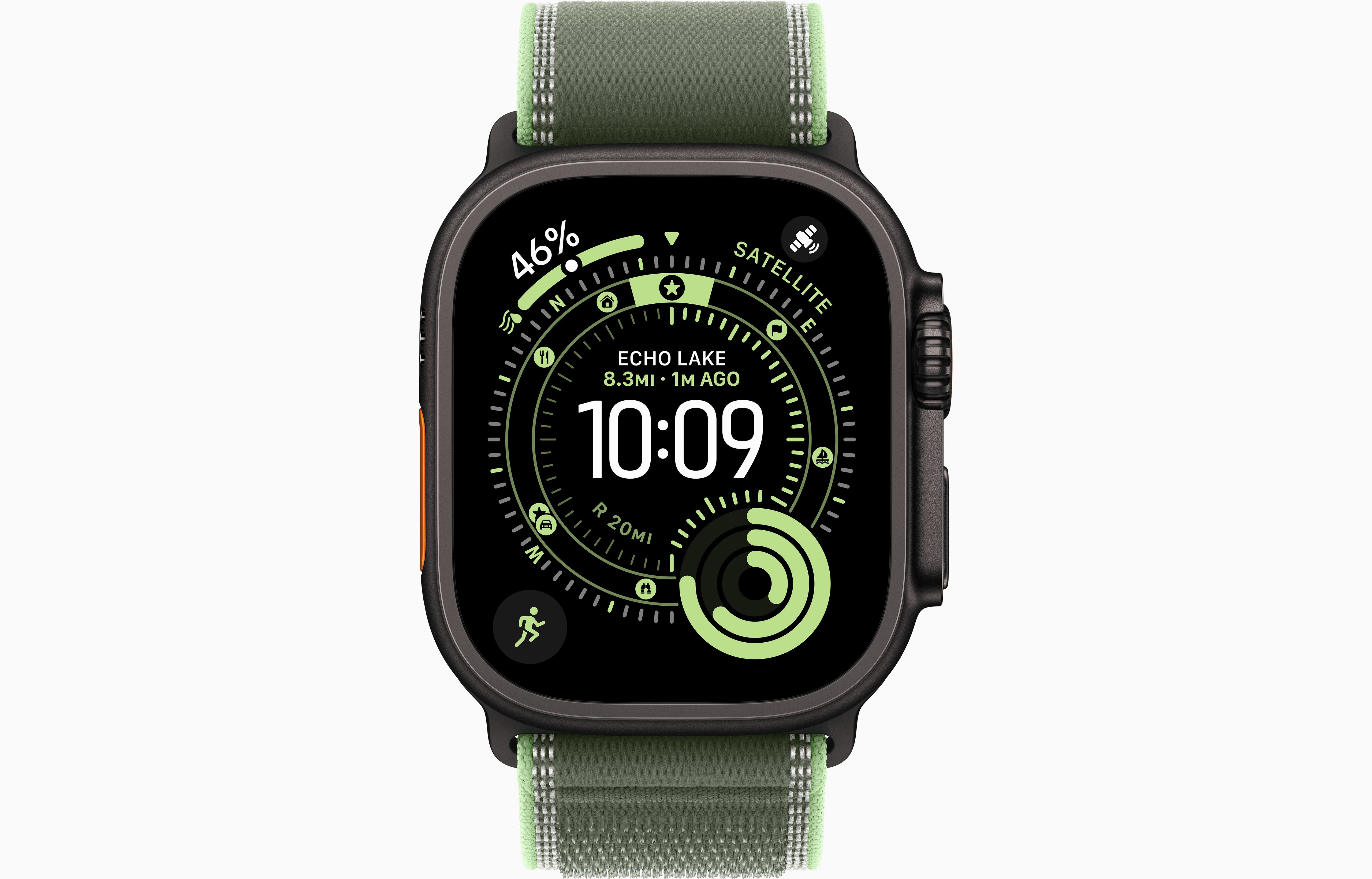 Apple Watch Ultra 3 GPS + Cellular, Black Titanium   Trail Loop - Image 2