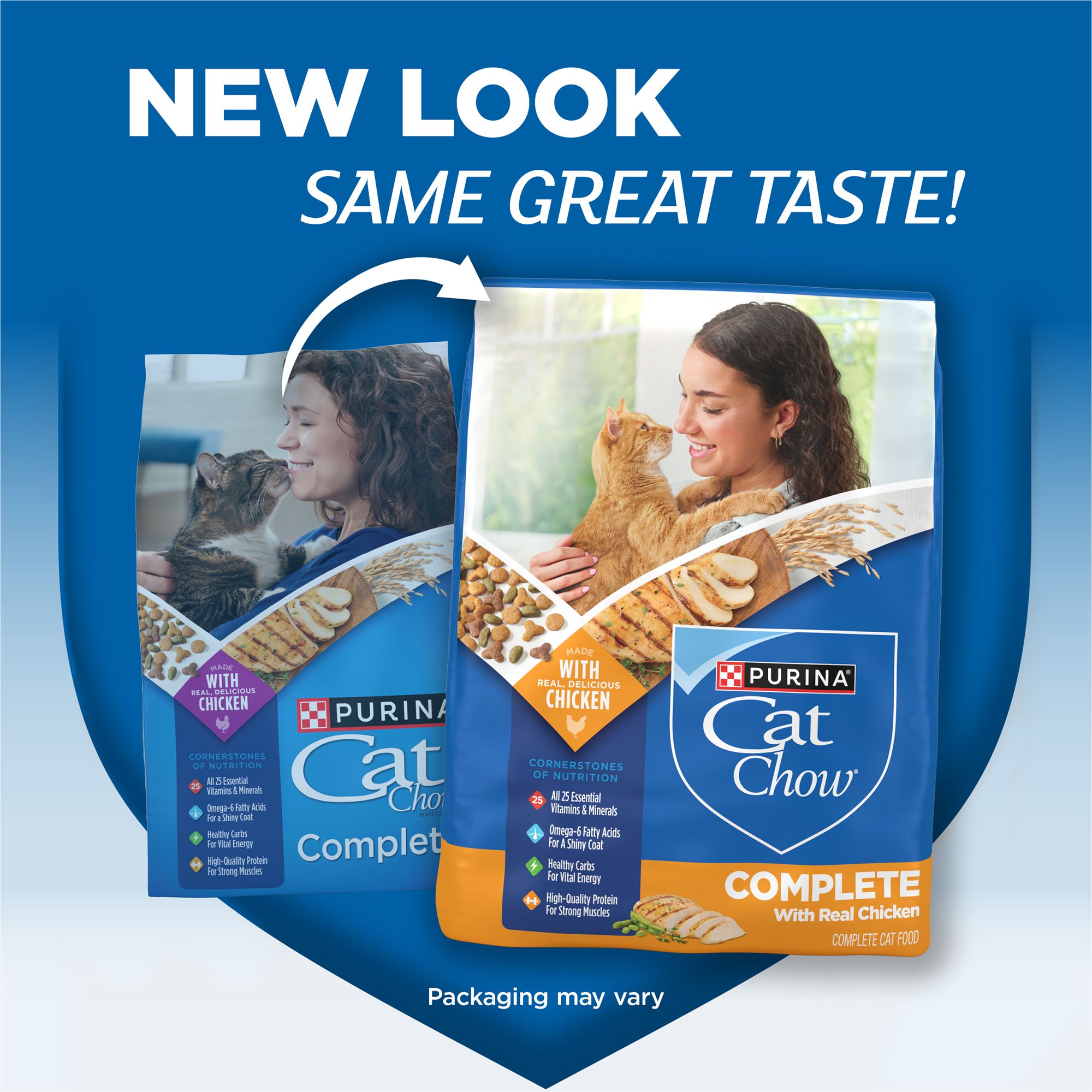 Purina® Cat Chow® Complete All Life Stages Cat Dry Food - Chicken, With Vitamins, Real Meat - Image 2