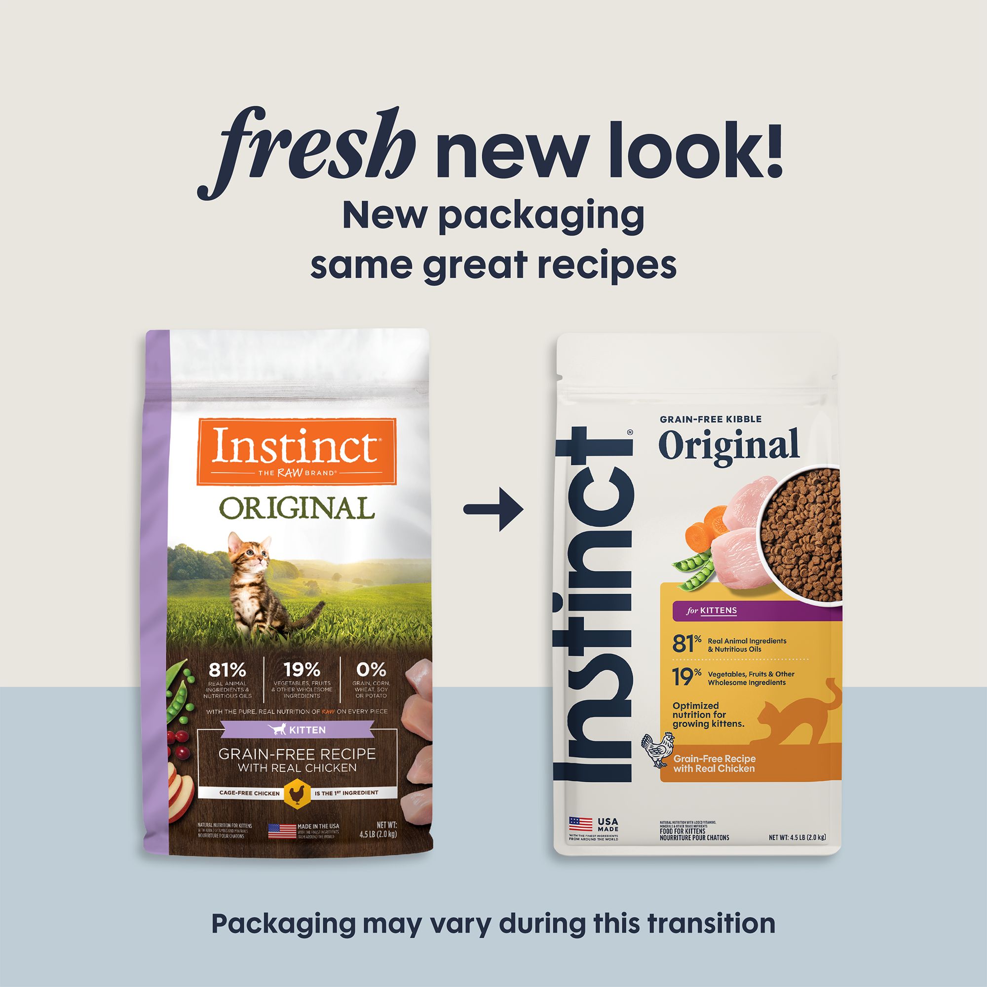 Instinct® Original Kitten Food - Natural, Grain Free, Chicken - Image 2
