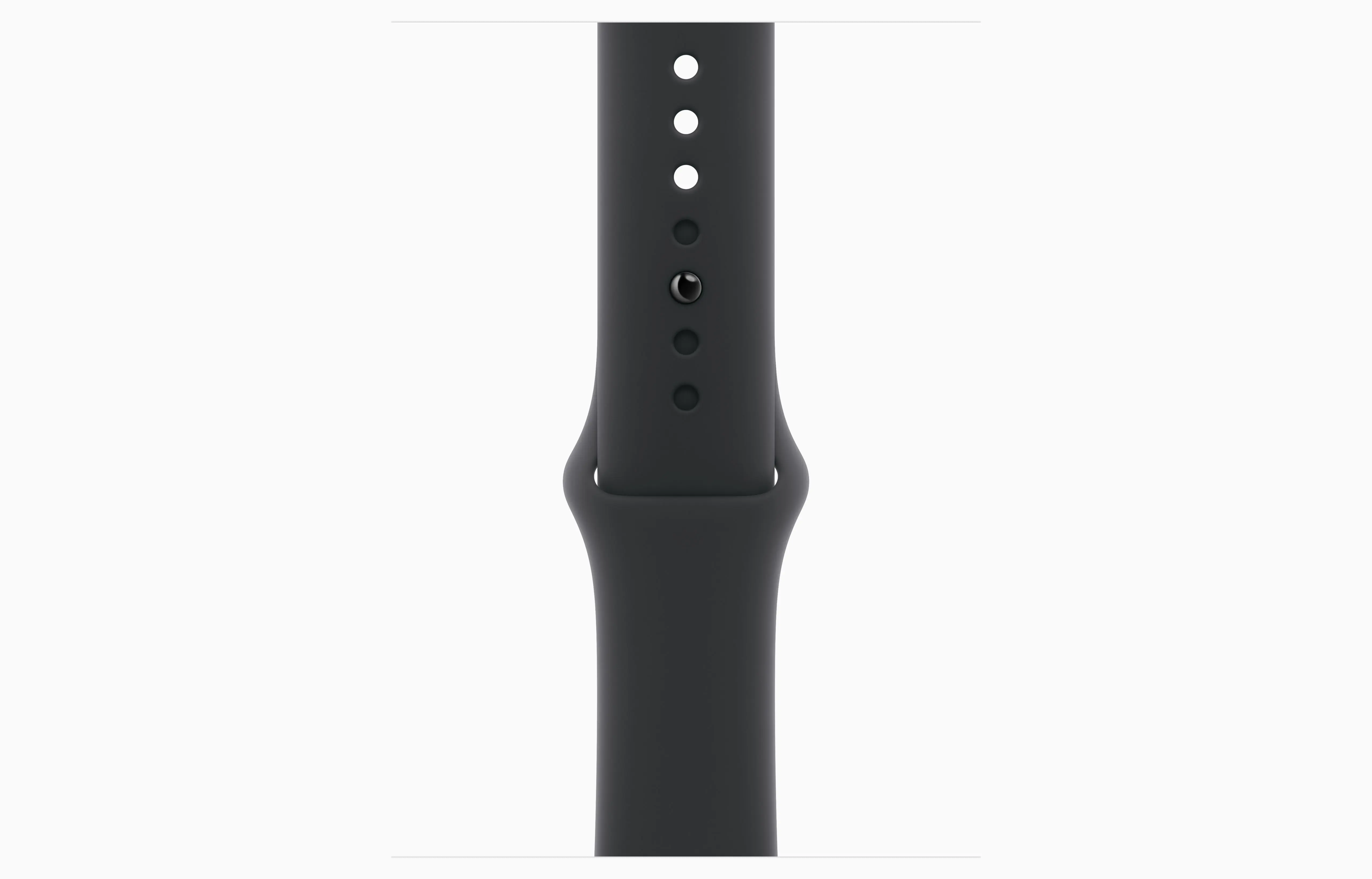 Apple Watch Series 11 Aluminum GPS – Silver (Black Sport Band) - Image 3