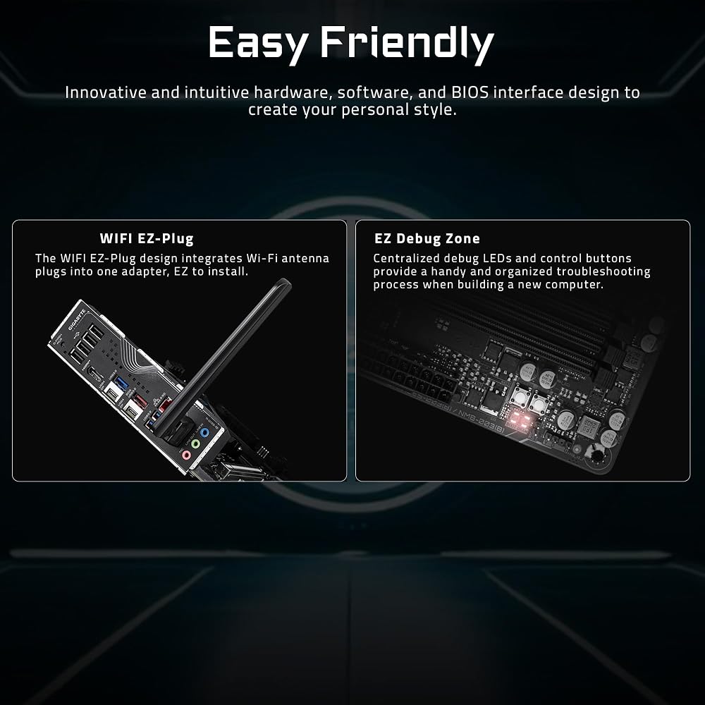 GIGABYTE X870 Eagle WIFI7 AMD AM5 LGA 1718 Motherboard - Image 5