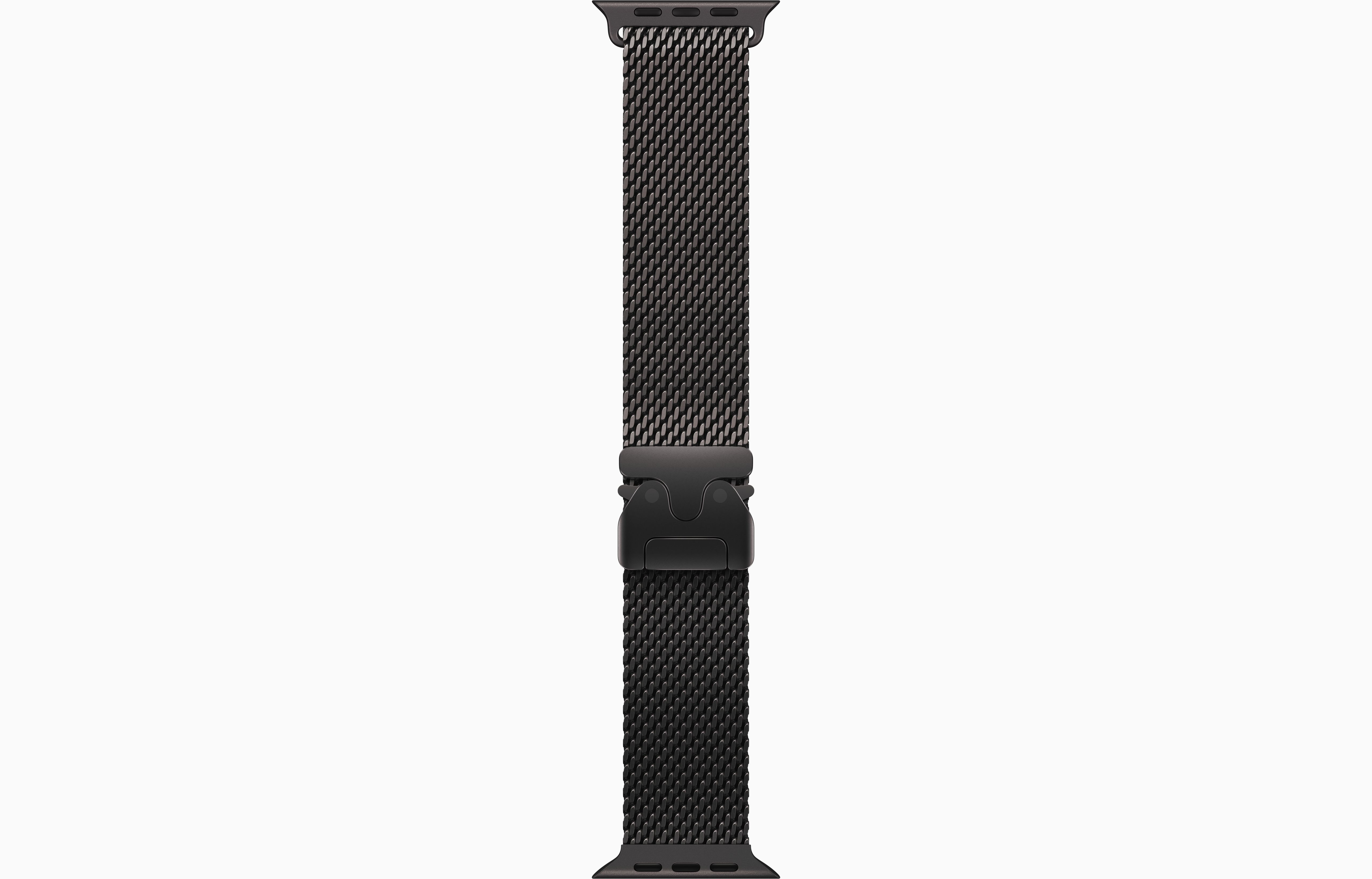 Apple Watch Ultra 3 GPS + Cellular, Black Titanium   Titanium Milanese Loop - Image 3
