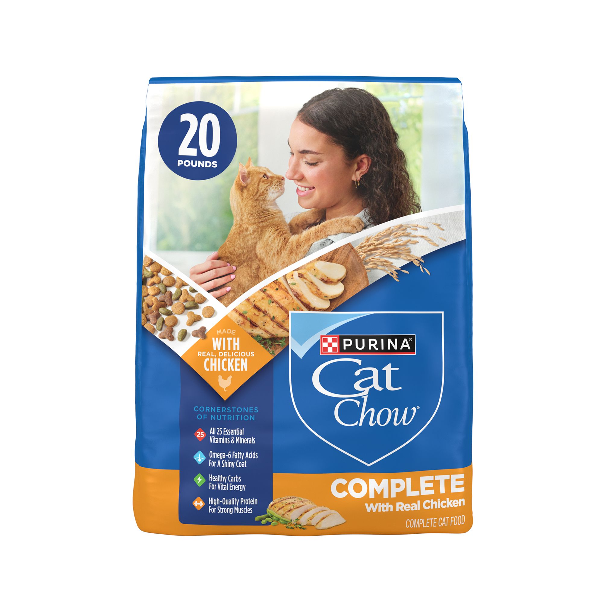 Purina® Cat Chow® Complete All Life Stages Cat Dry Food - Chicken, With Vitamins, Real Meat