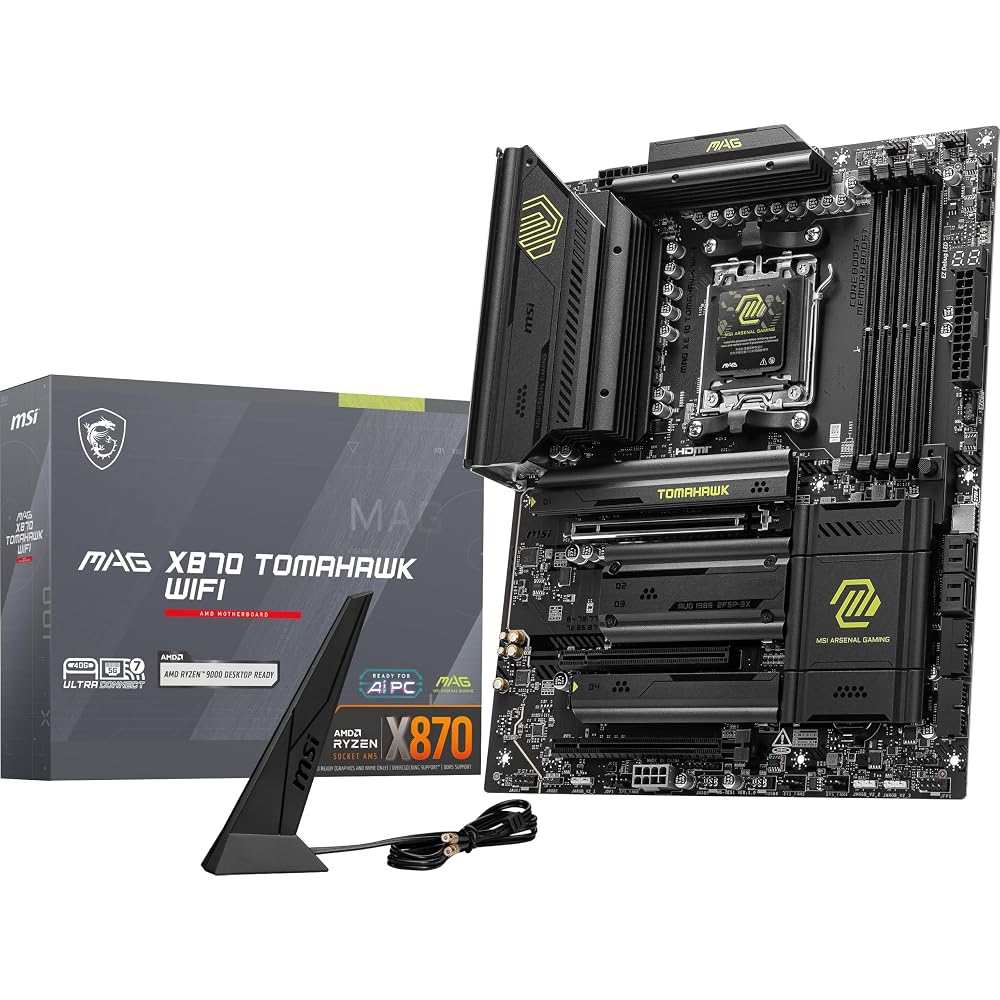 MSI MAG X870 Tomahawk WiFi Gaming Motherboard - Image 1