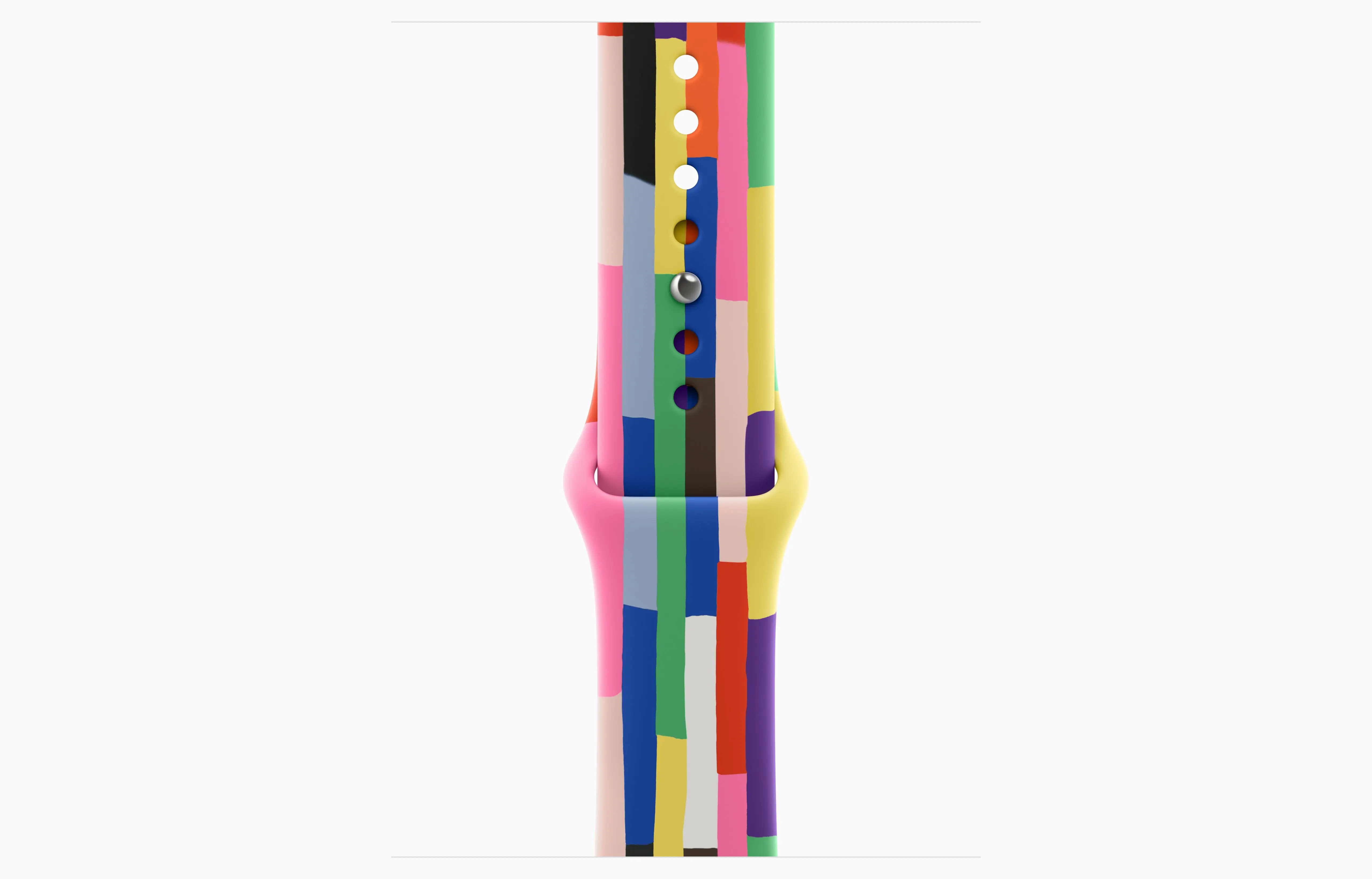 Apple Watch Series 11 Aluminum GPS – Rose Gold ( Pride Edition Sport Band) - Image 3