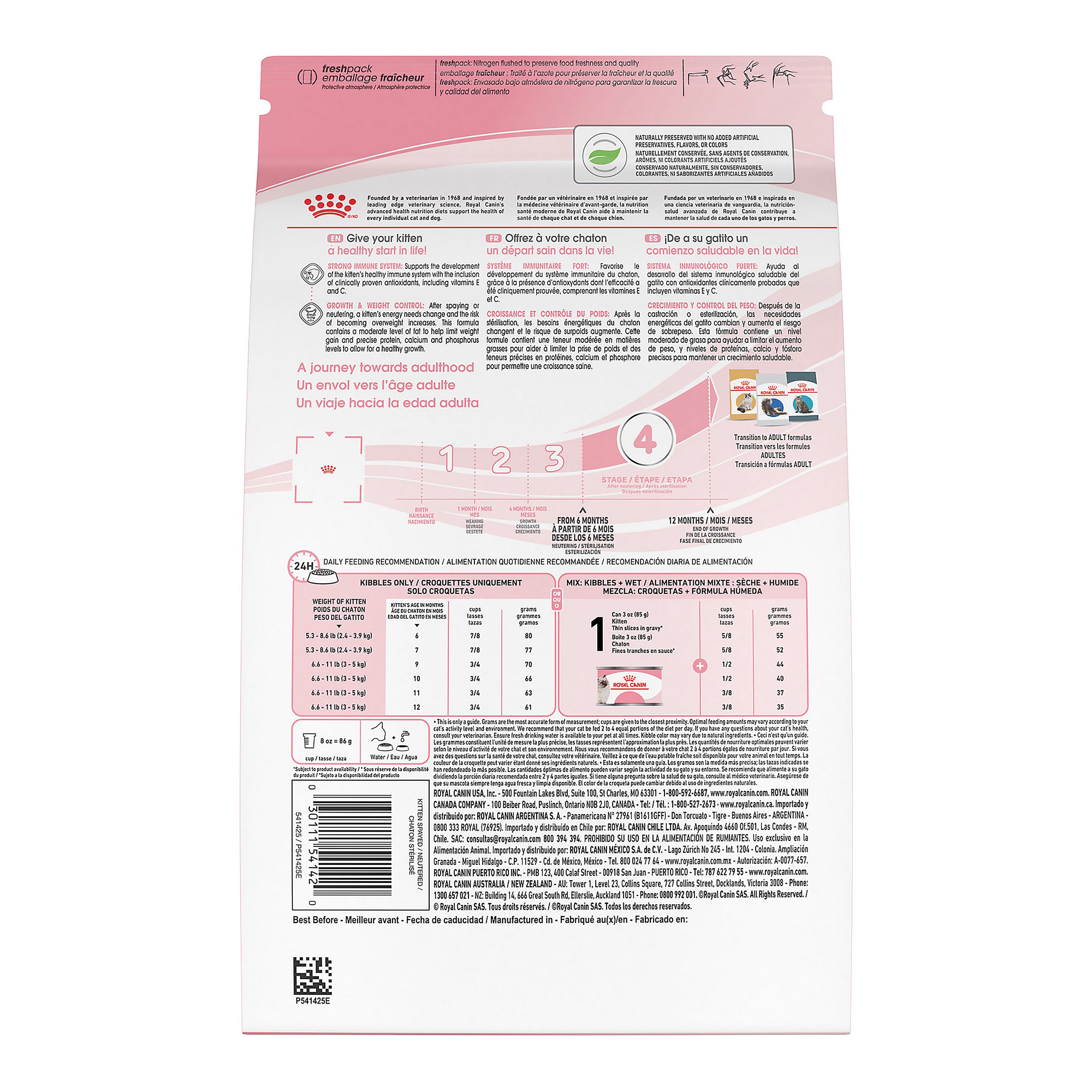 Royal Canin® Feline Health Nutrition Spayed/Neutered Kitten Dry Cat Food - Image 2