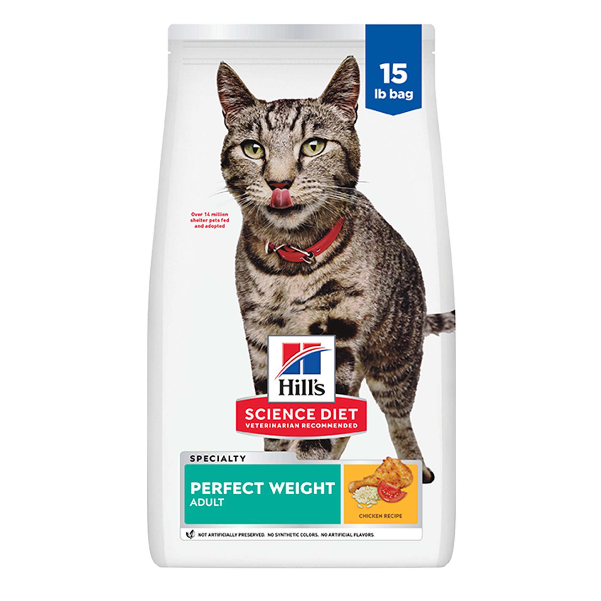 Hill's® Science Diet® Perfect Weight Adult Dry Cat Food - Chicken - Image 1