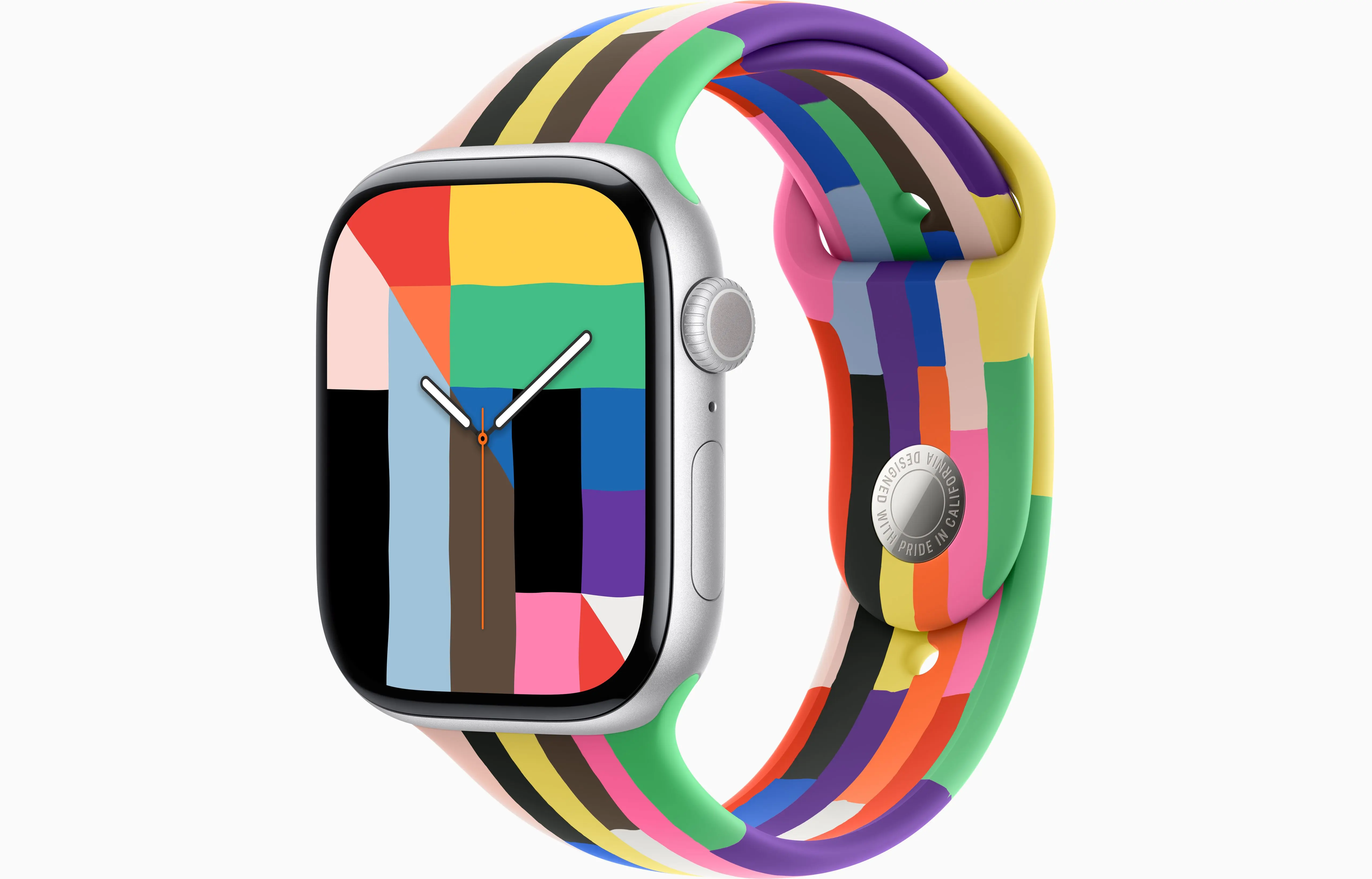 Apple Watch Series 11 Aluminum GPS – Silver ( Pride Edition Sport Band)