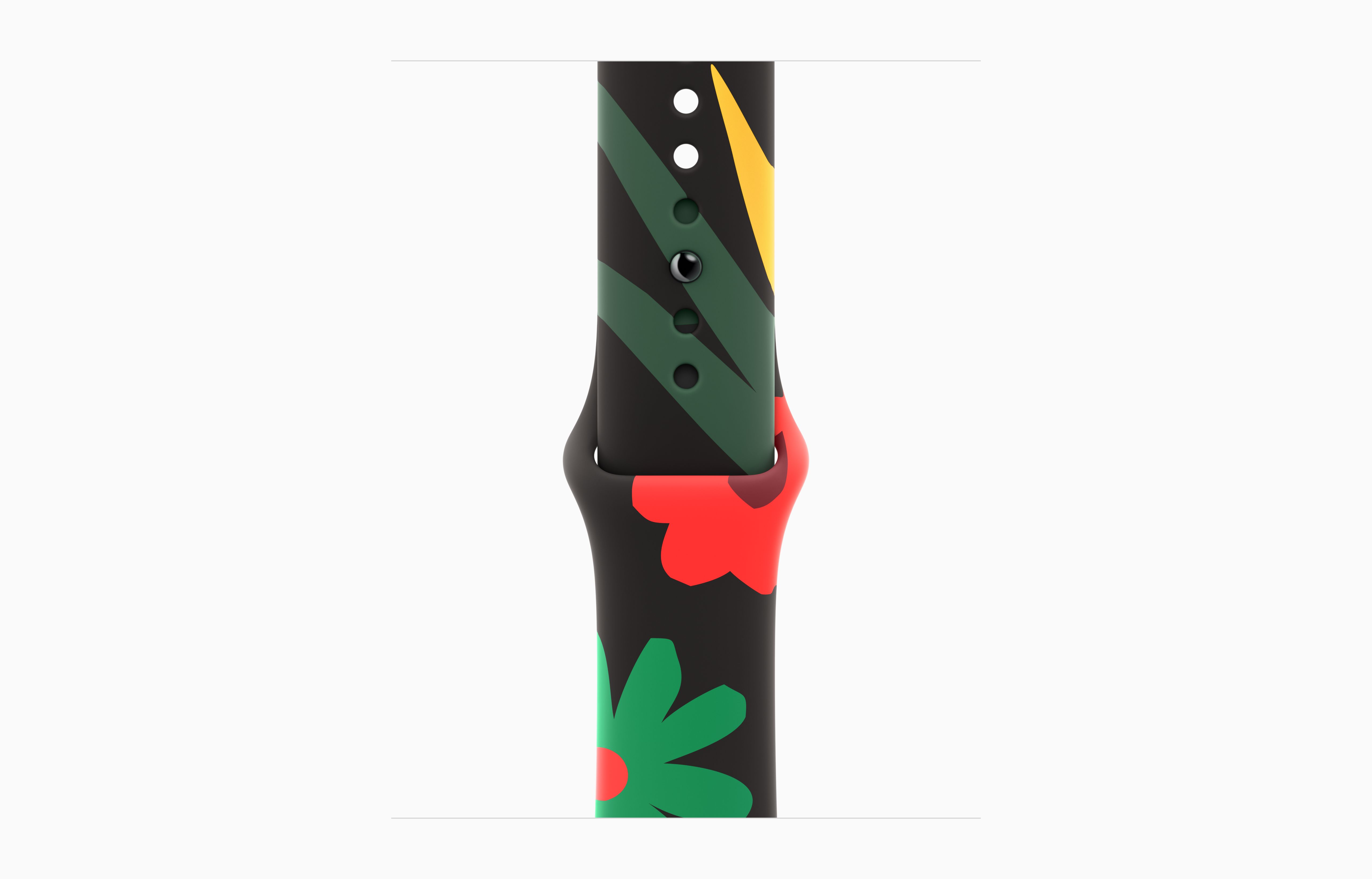 Apple Watch SE GPS – Midnight ( Black Unity - Unity Bloom Sport Band) - Image 3