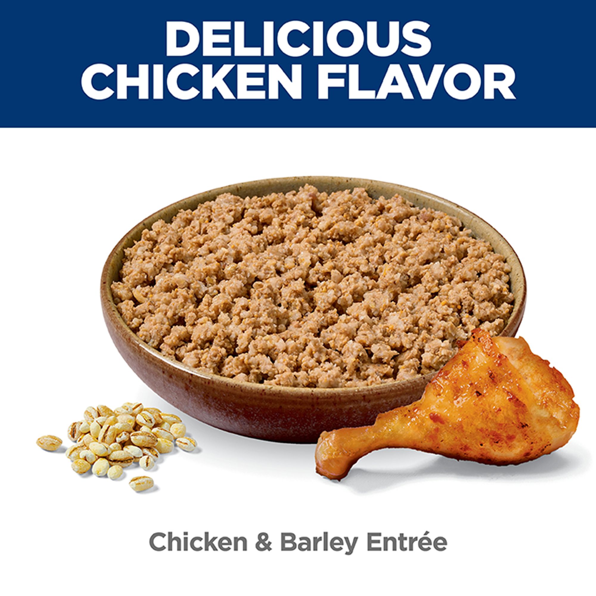 Hill's Science Diet Small & Mini Senior 7+ Wet Dog Food - Chicken & Barley Entree, - Image 4