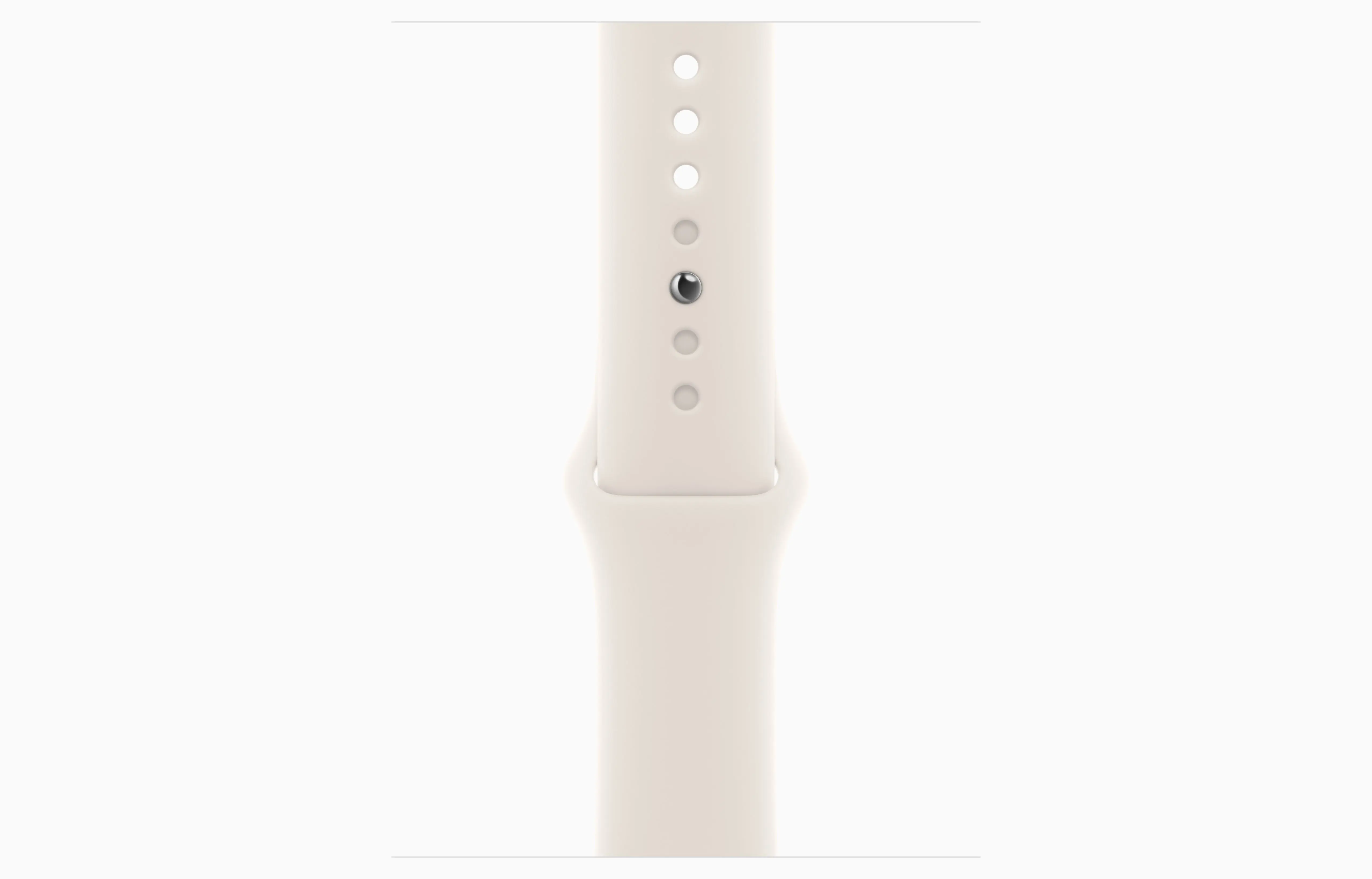 Apple Watch Series 11 Aluminum GPS – Silver (Starlight Sport Band) - Image 3