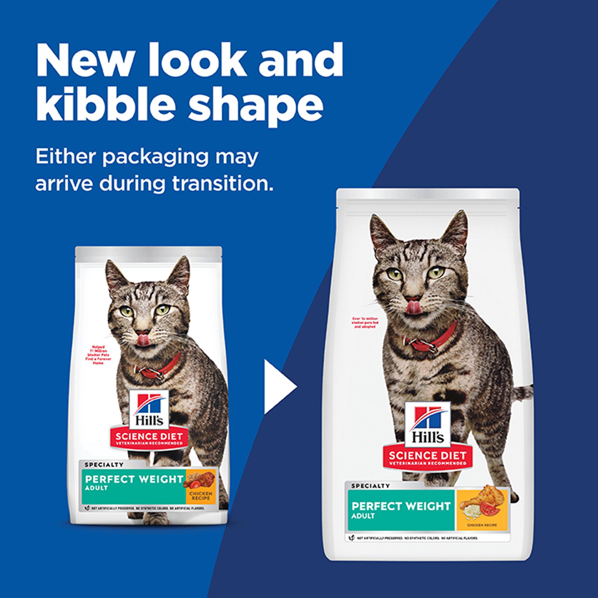 Hill's® Science Diet® Perfect Weight Adult Dry Cat Food - Chicken - Image 2
