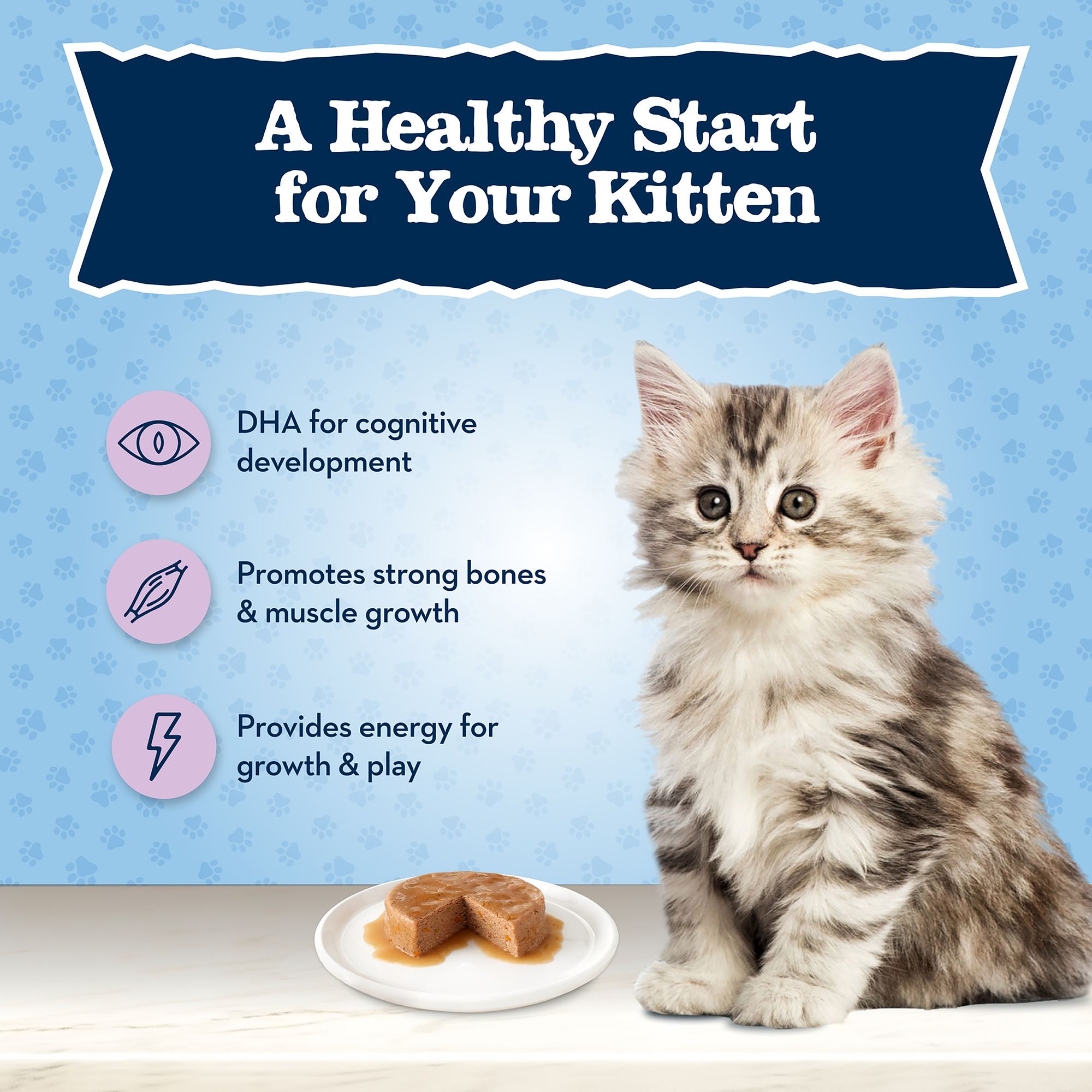 Blue Buffalo® Baby BLUE&trade; Kitten Dry Food - Chicken & Brown Rice - Image 4