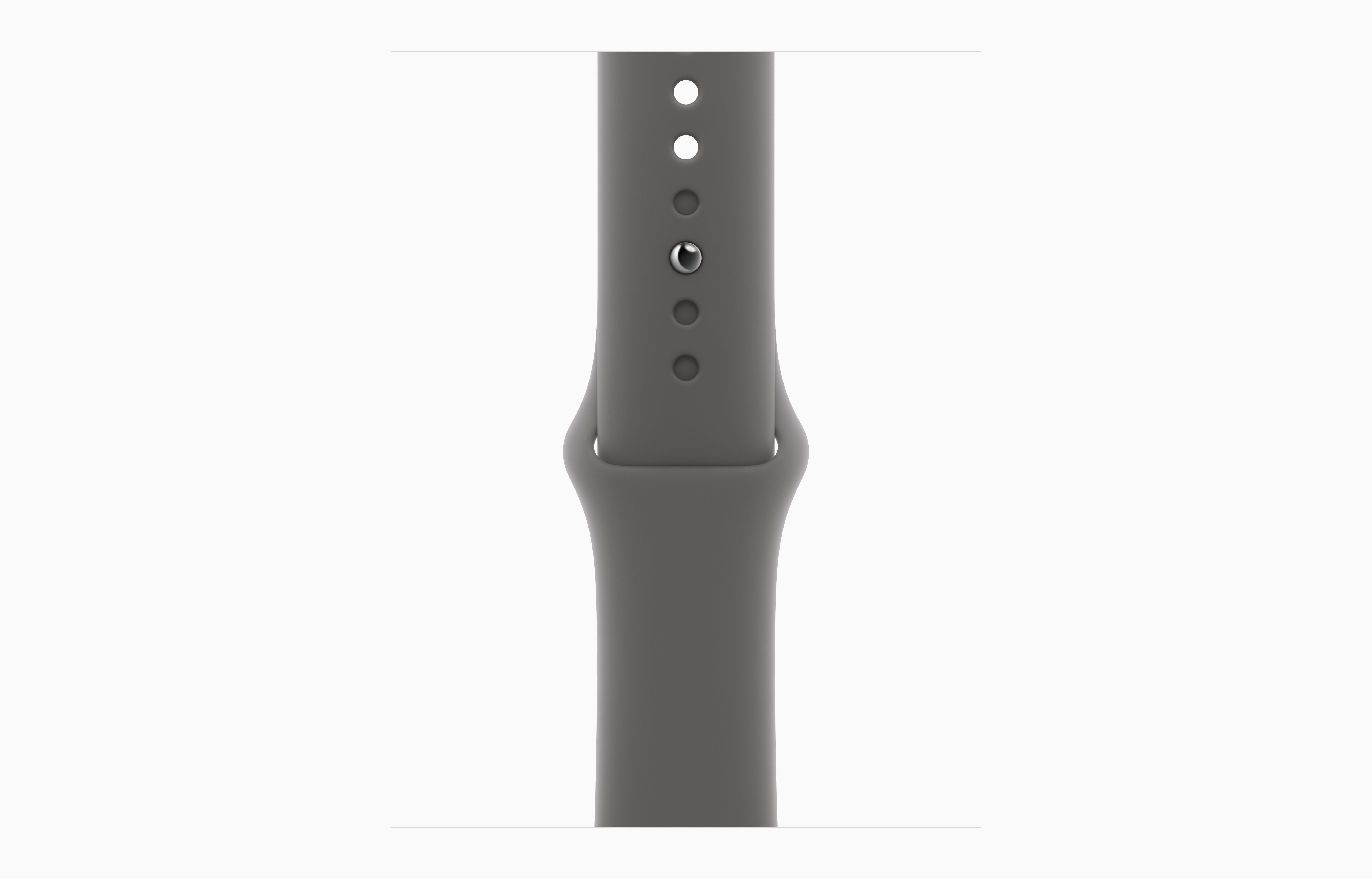 Apple Watch SE GPS – Midnight (Stone Gray Sport Band) - Image 3