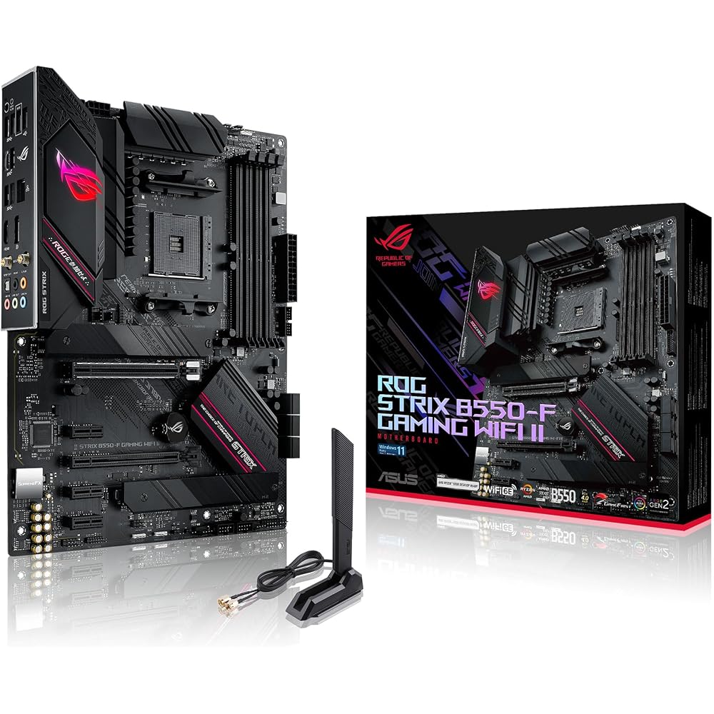 Asus ROG Strix B550-F Gaming WiFi II AMD AM4 ATX Motherboard - Image 1