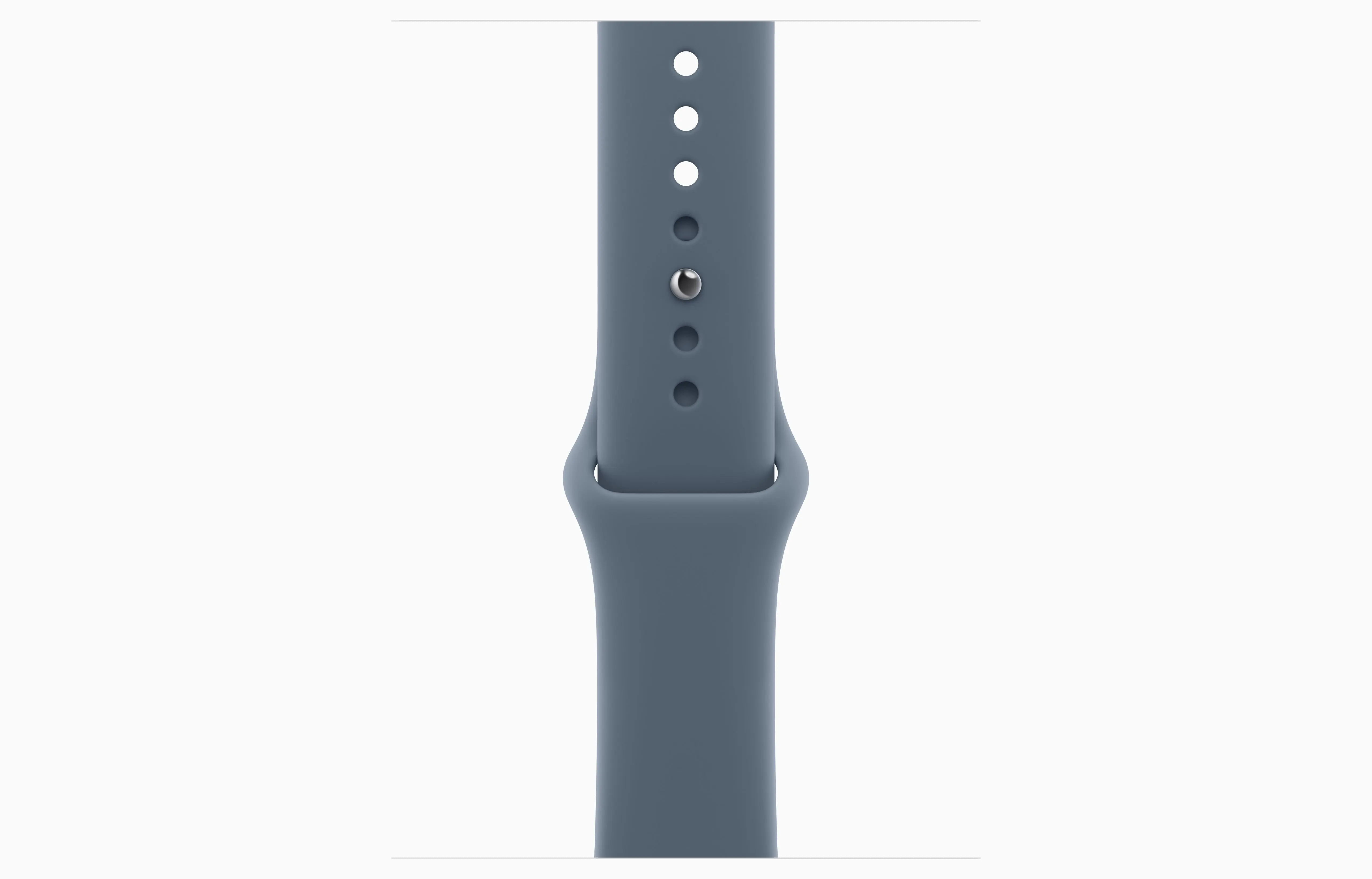 Apple Watch Series 11 Aluminum GPS – Rose Gold (Anchor Blue Sport Band) - Image 3