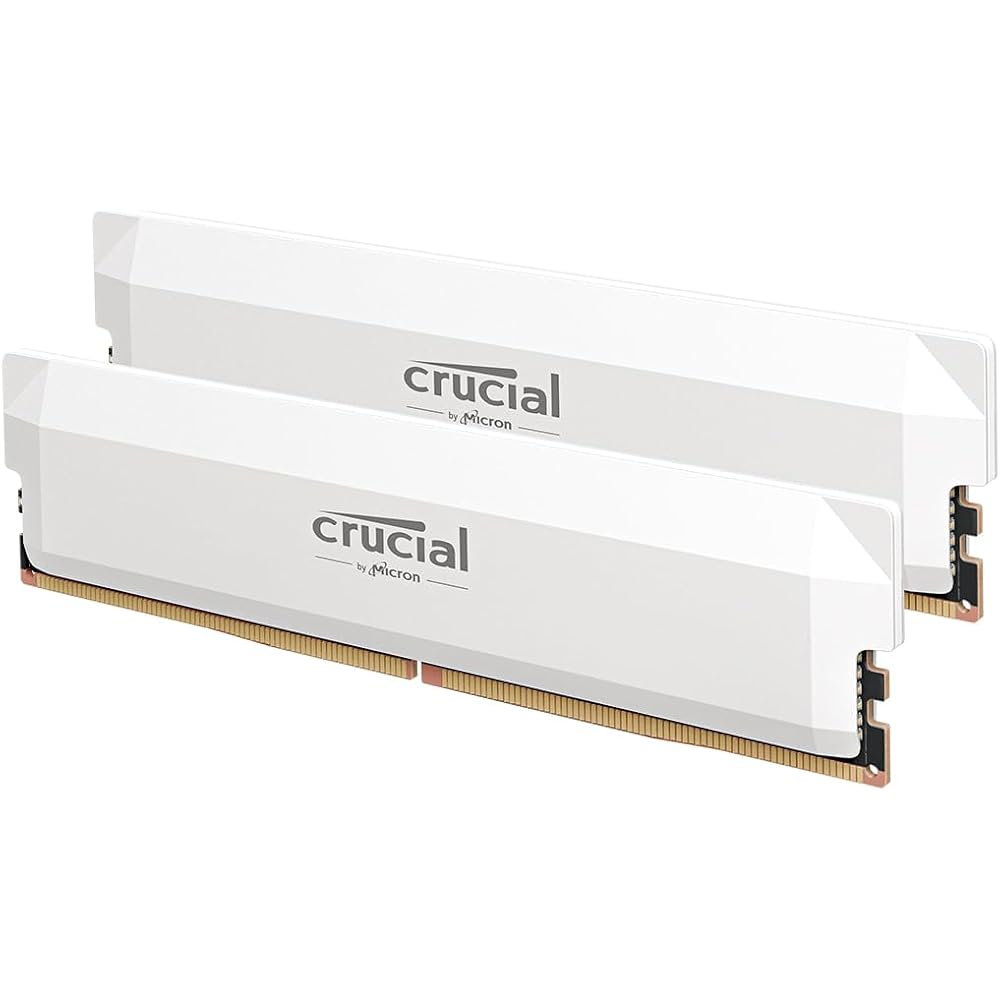 Crucial Pro DDR5 RAM 32GB Kit CL36 6000MHz Desktop Gaming Memory - Image 1