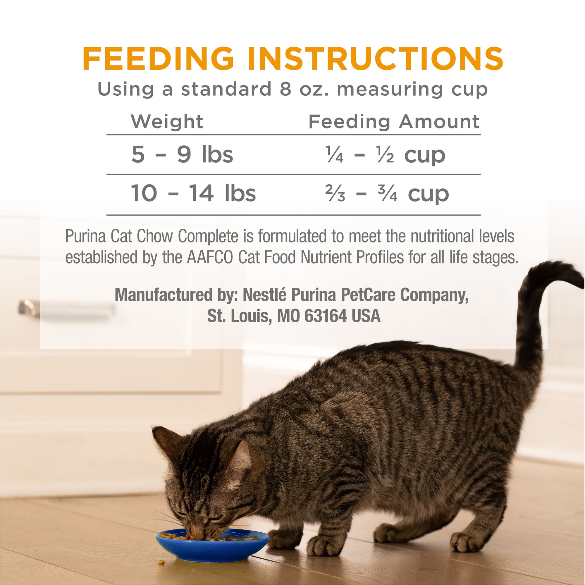 Purina® Cat Chow® Complete All Life Stages Cat Dry Food - Chicken, With Vitamins, Real Meat - Image 5
