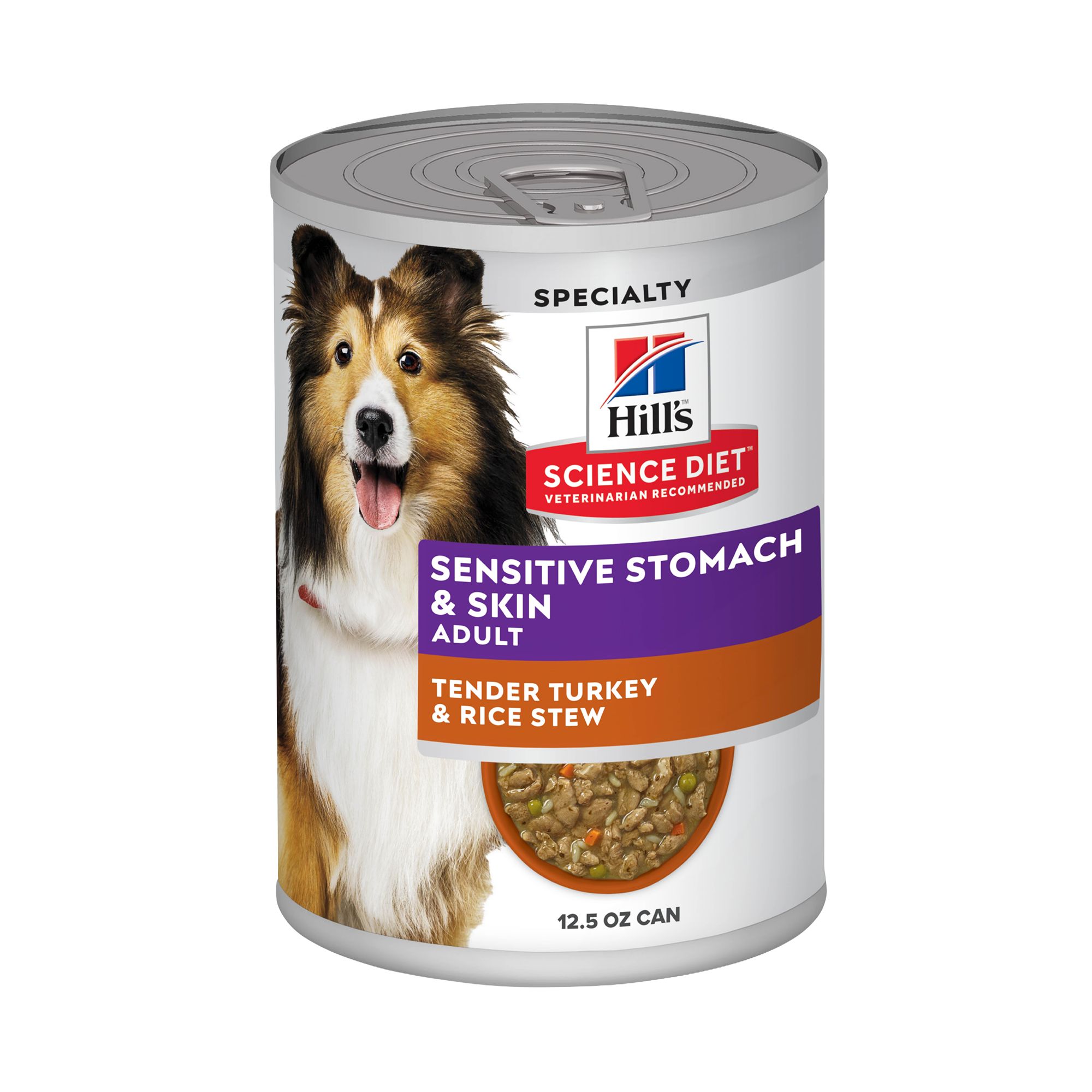 Hill's Science Diet Adult Wet Dog Food for Sensitive Stomach & Skin