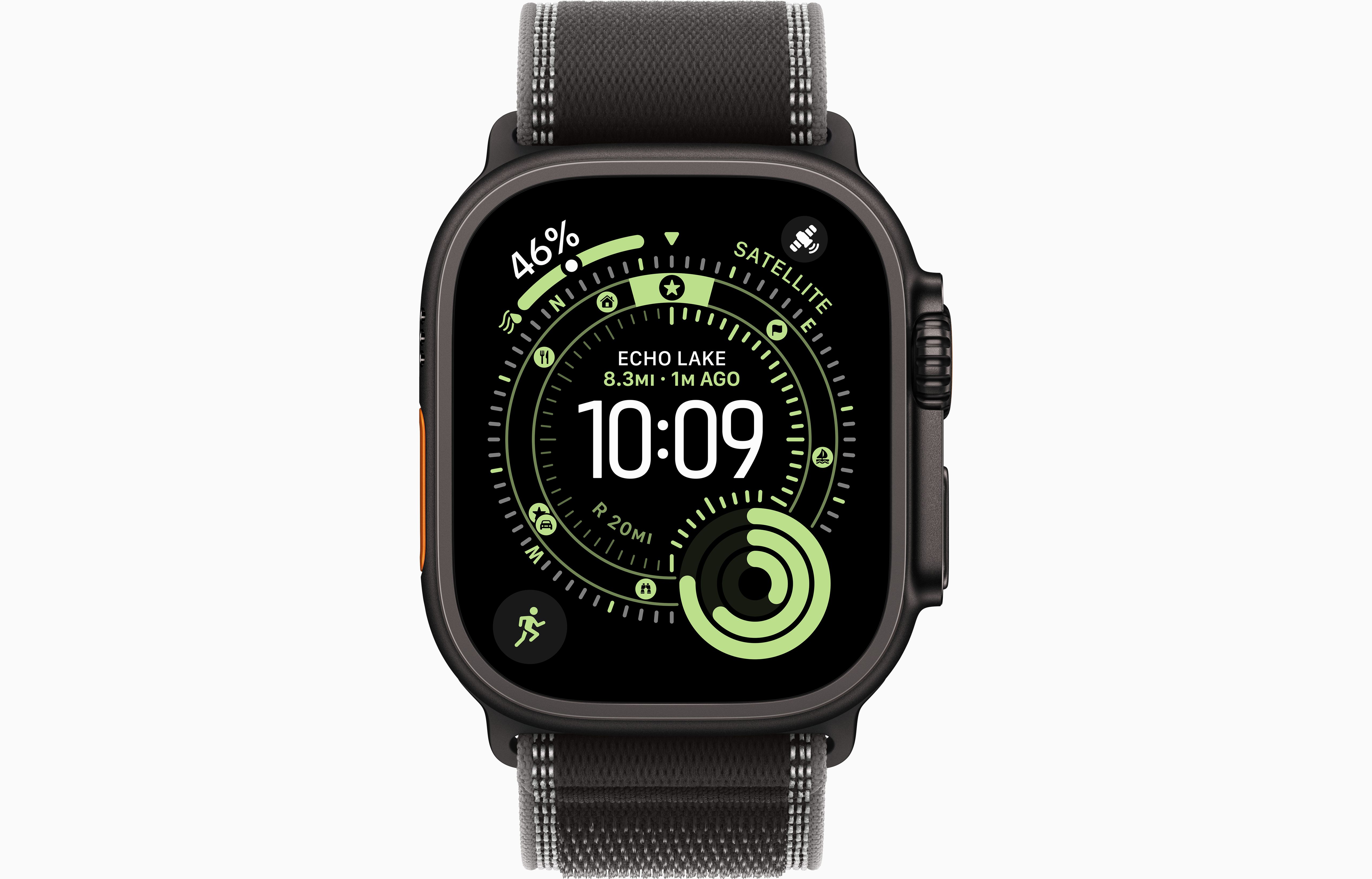Apple Watch Ultra 3 GPS + Cellular, Black Titanium   Trail Loop - Image 2
