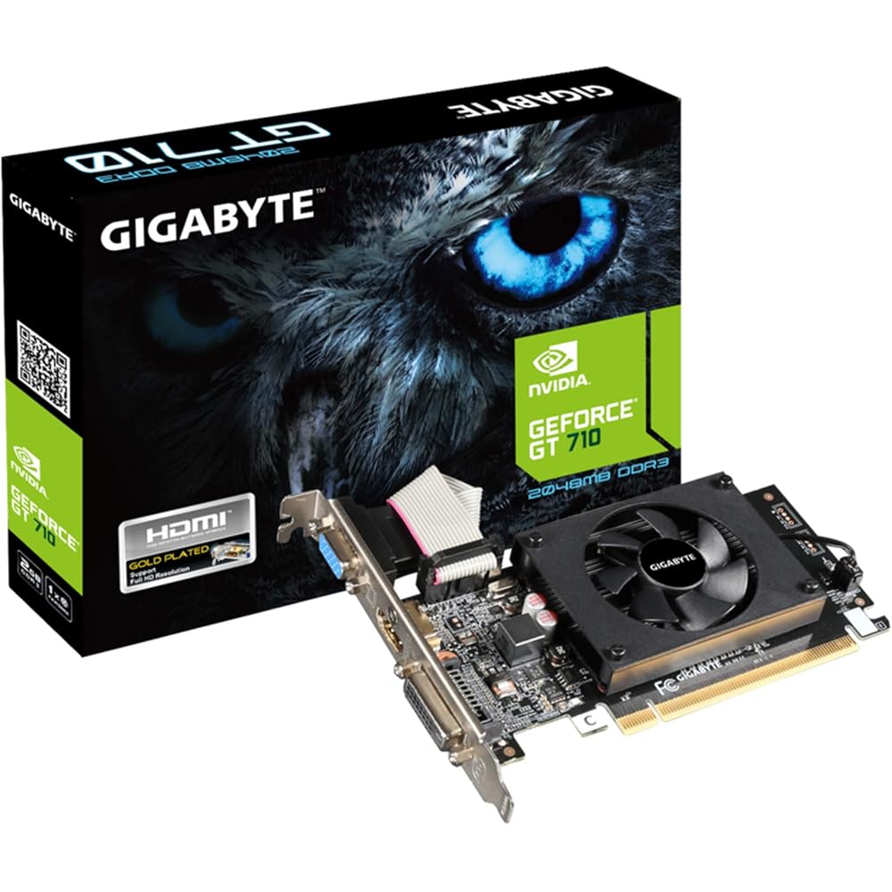 GIGABYTE 2GB RAM DDR3 SDRAM Video Graphics Card - Image 1