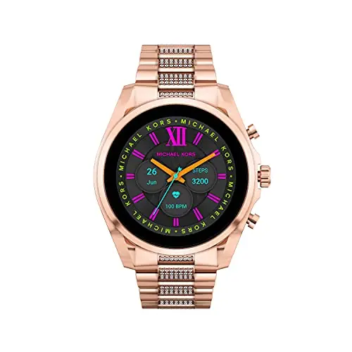 MK Lexington Gen5 Dore Pave Smartwatch