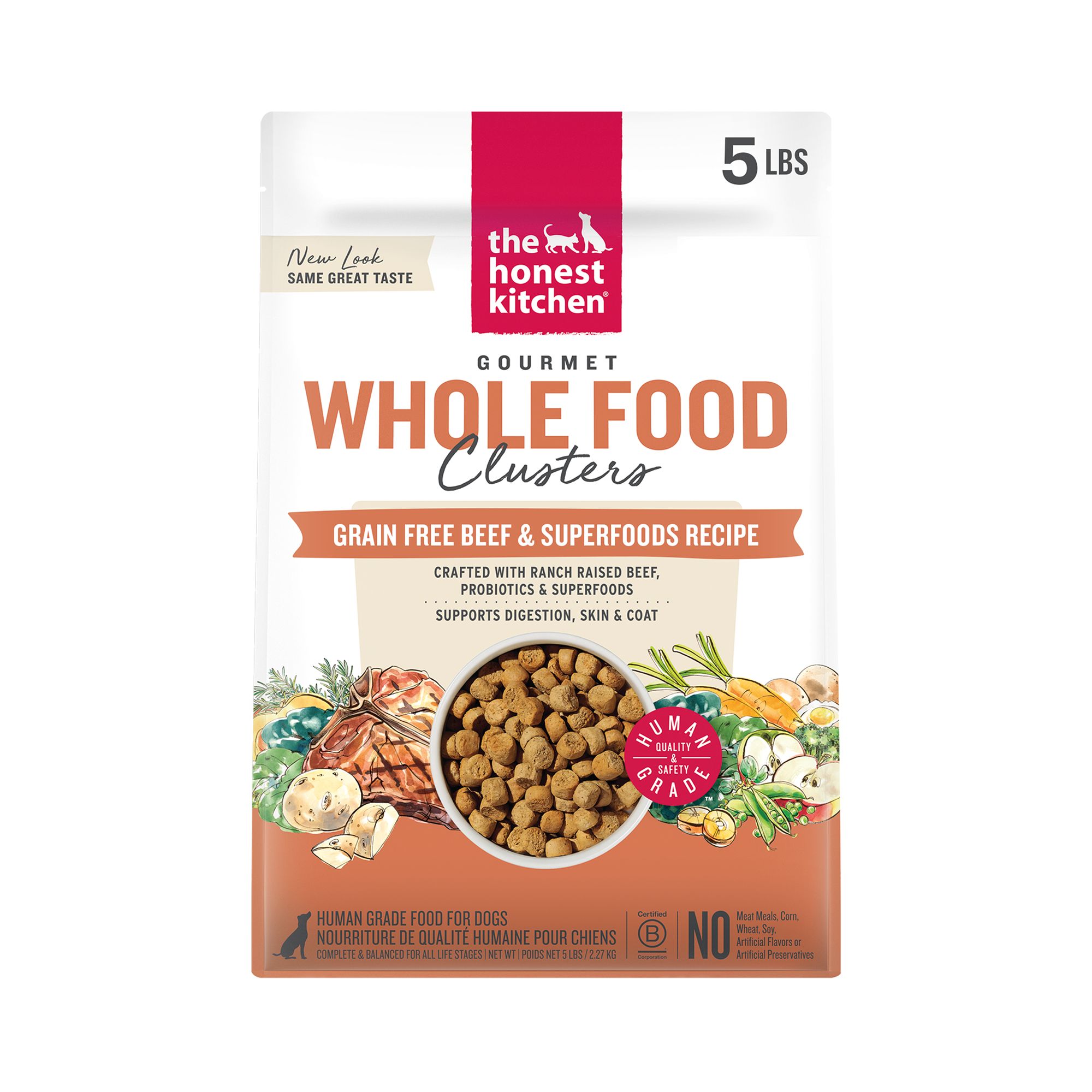 The Honest Kitchen Grain Free Clusters Adult Dog Dry Food