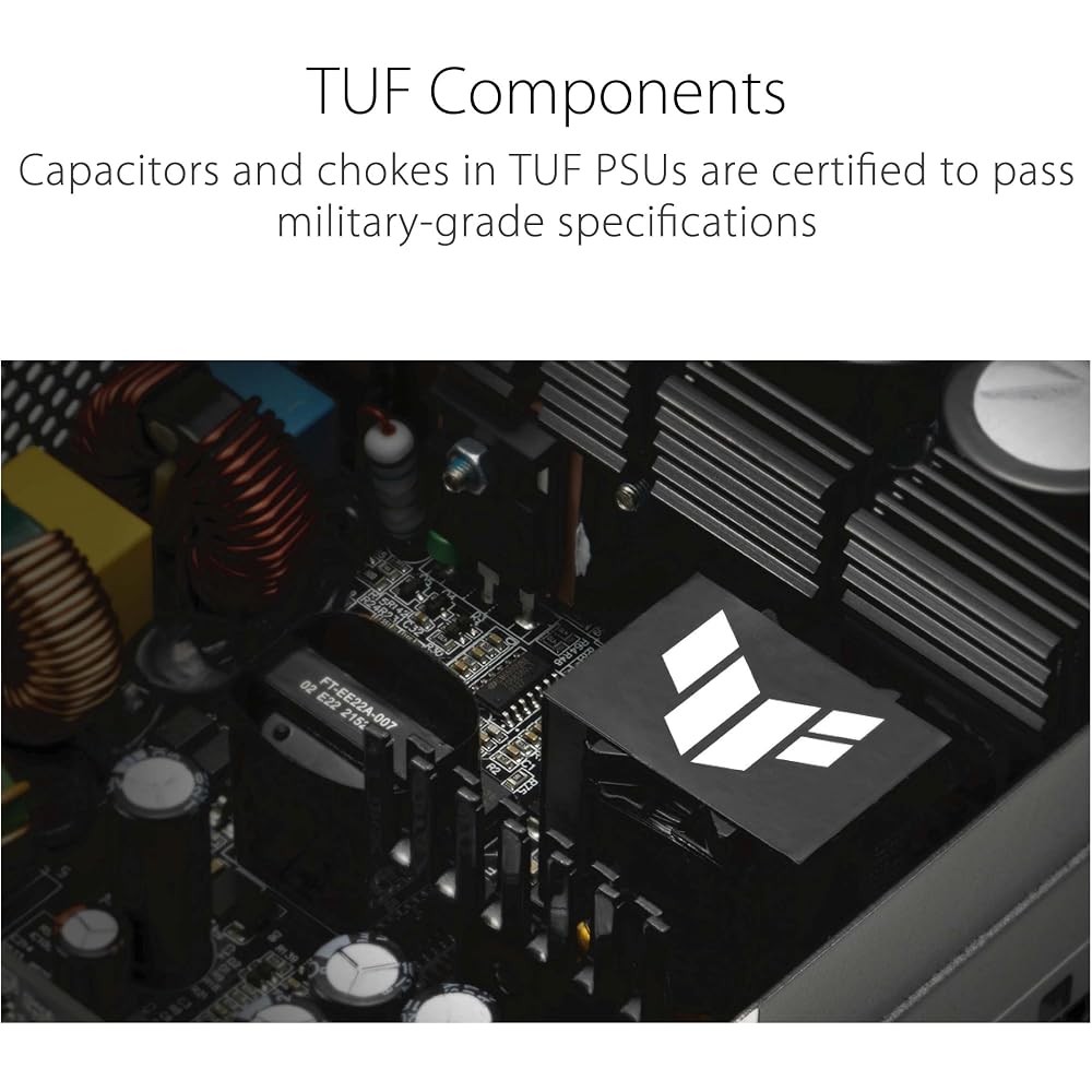 ASUS TUF Gaming 850W Gold Fully Modular Power Supply - Image 5