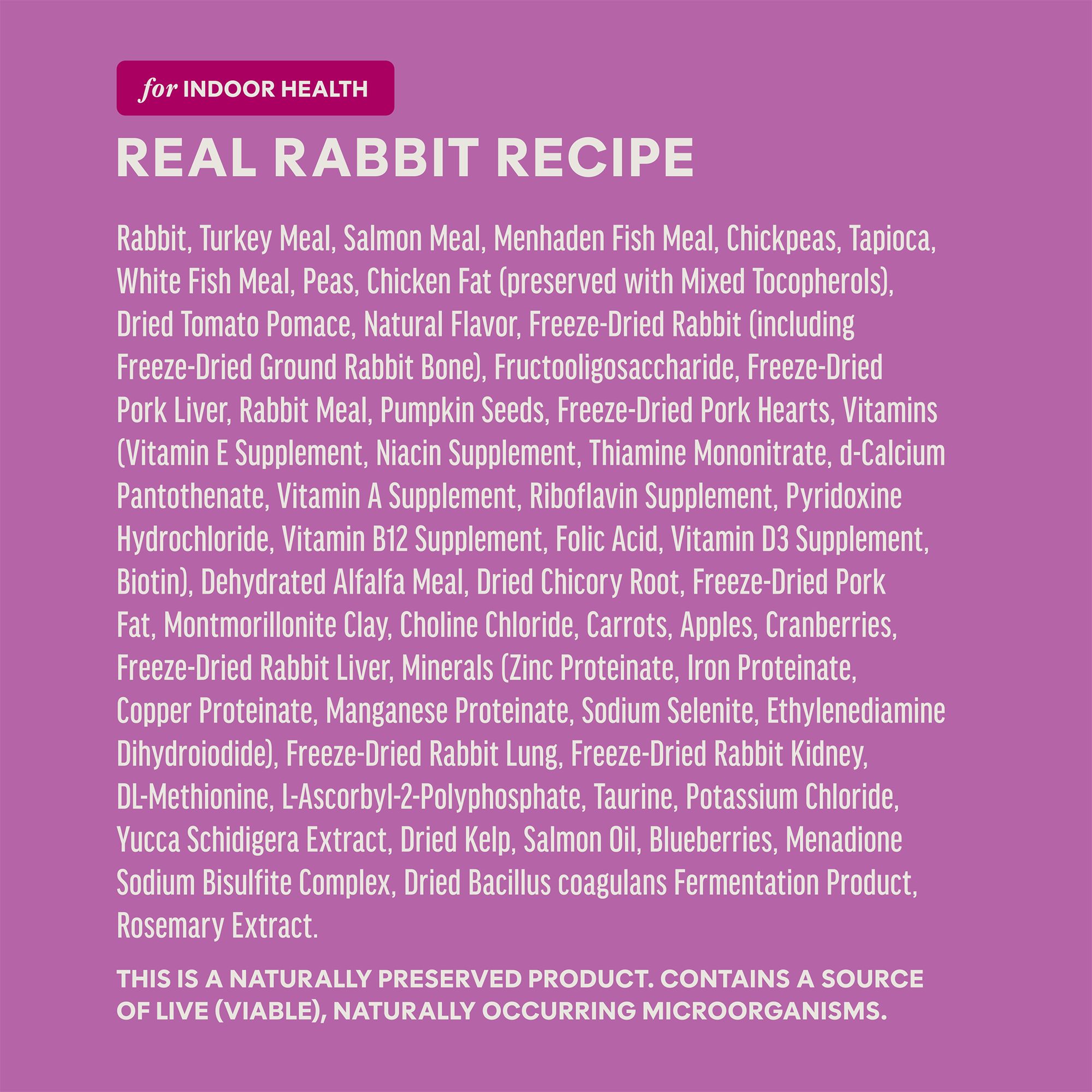 Instinct® Raw Boost Indoor Health All Life Stage Dry Cat Food - Rabbit - Image 7