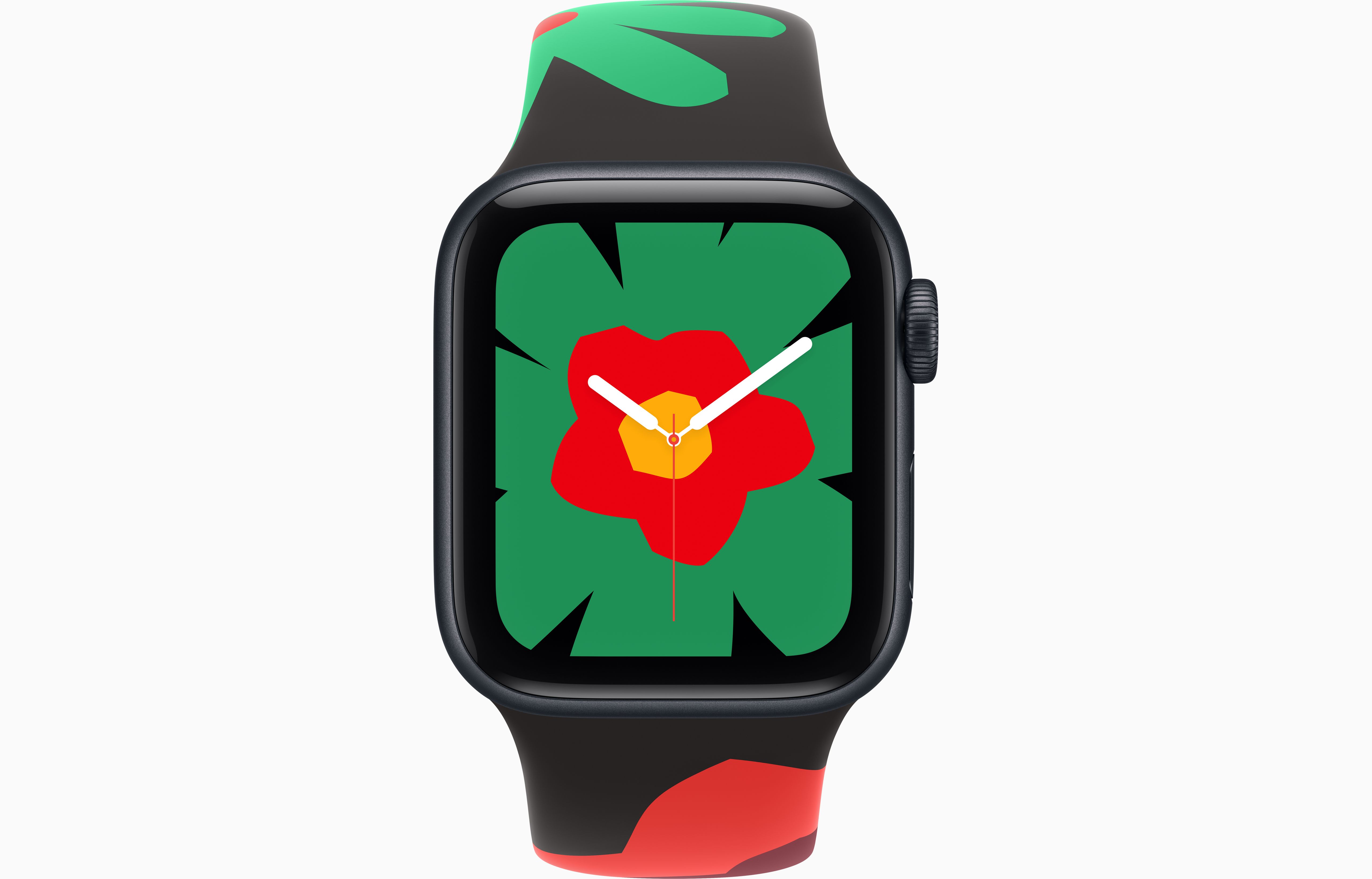 Apple Watch SE GPS – Midnight ( Black Unity - Unity Bloom Sport Band) - Image 2