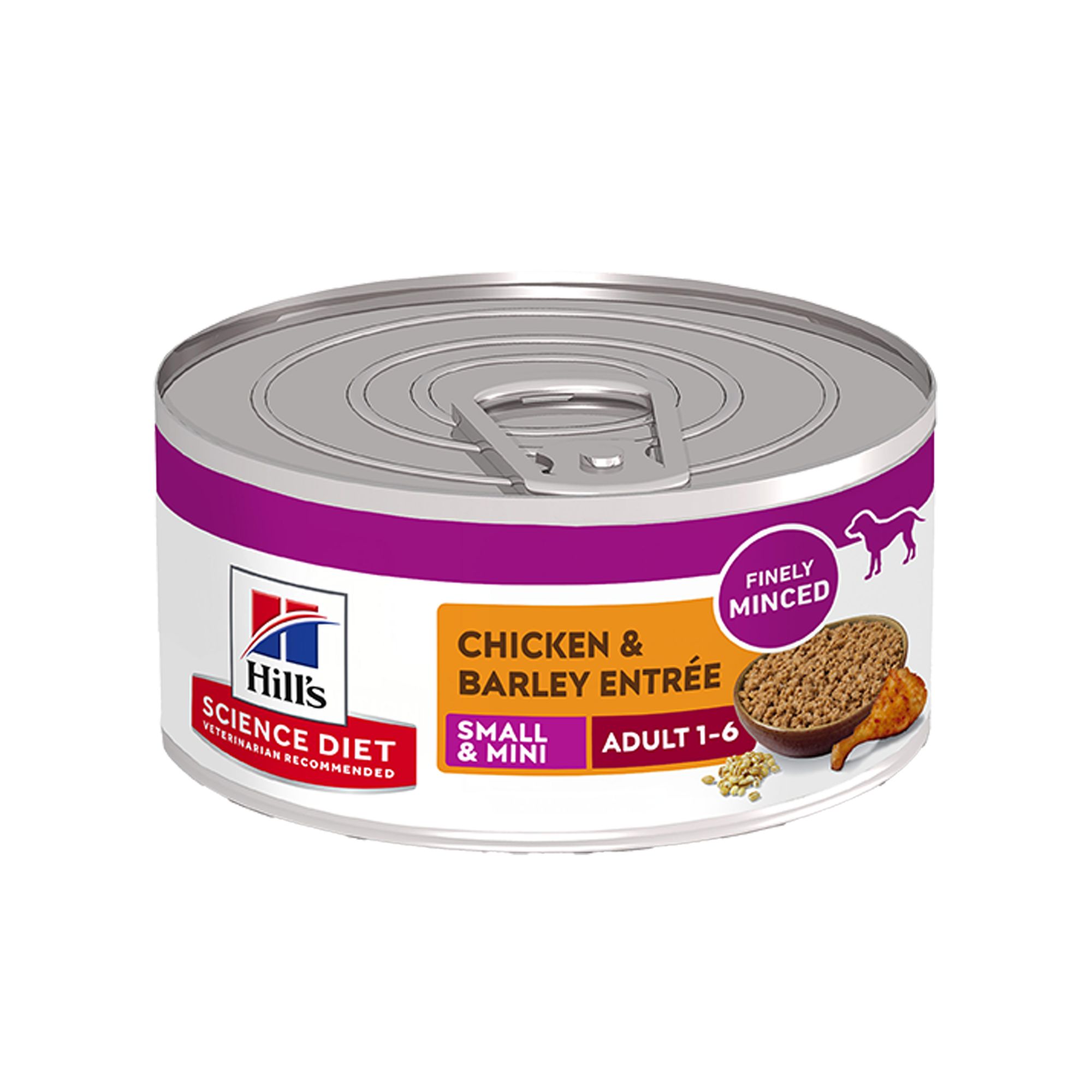 Hill's® Science Diet® Small & Mini Adult Wet Dog Food – Chicken & Barley Entrée