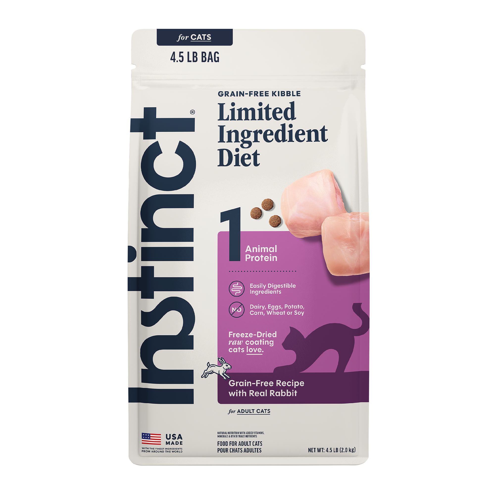 Instinct® Limited Ingredient Cat Food - Grain Free, Rabbit - Image 1