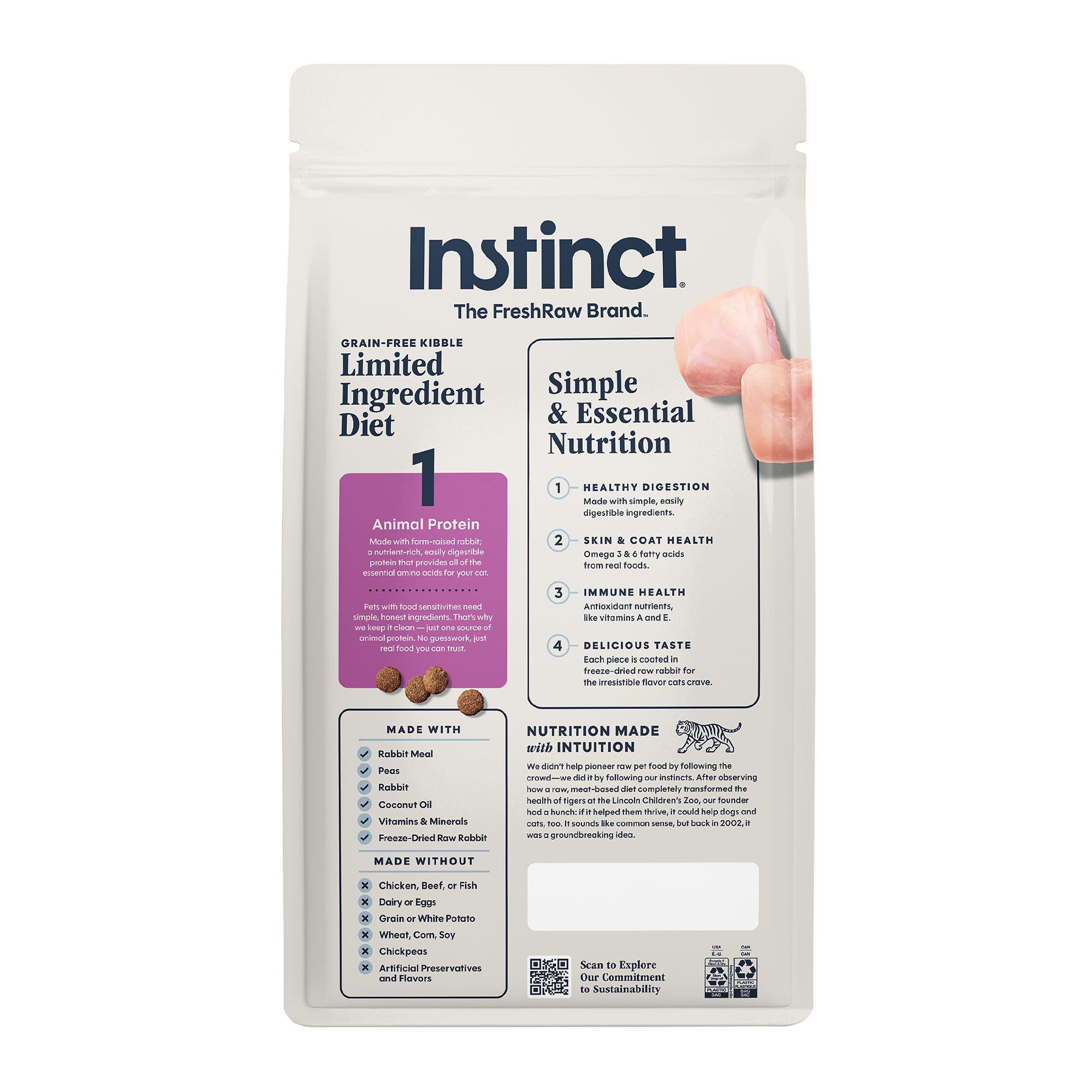 Instinct® Limited Ingredient Cat Food - Grain Free, Rabbit - Image 8