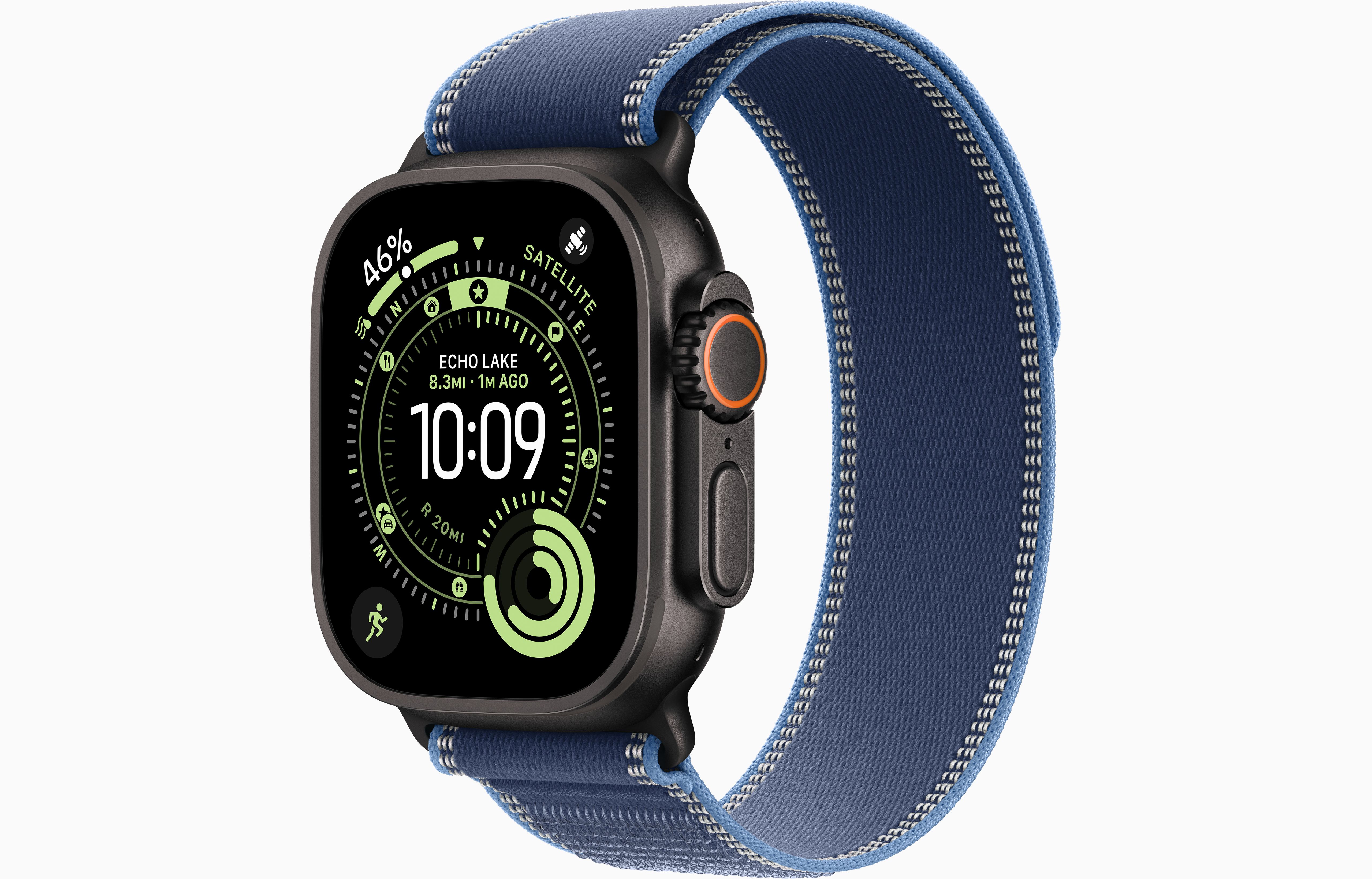 Apple Watch Ultra 3 GPS + Cellular, Black Titanium   Trail Loop