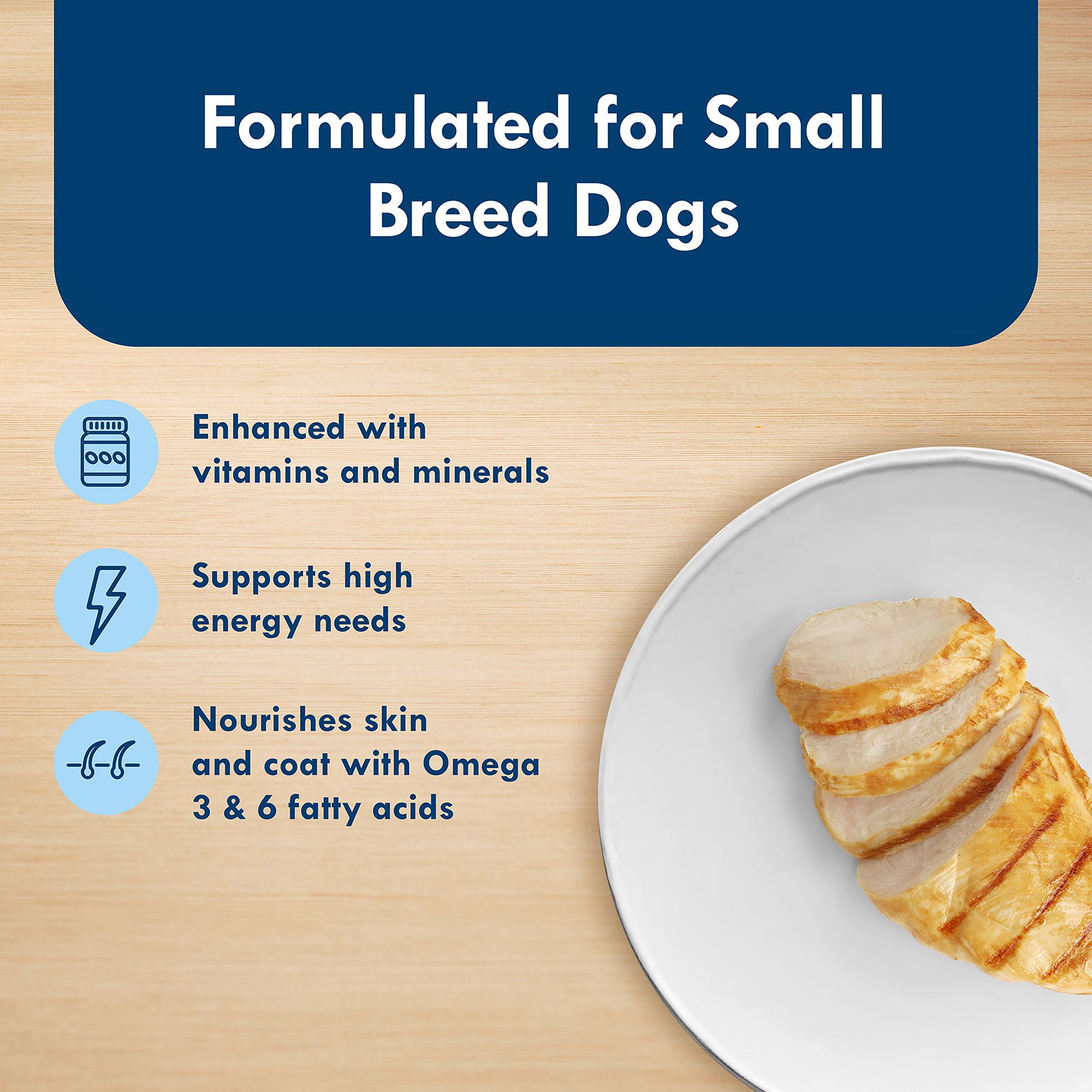 Blue Buffalo® Delights Small Breed Adult Wet Dog Food - Roasted Chicken in Gravy, - Image 4