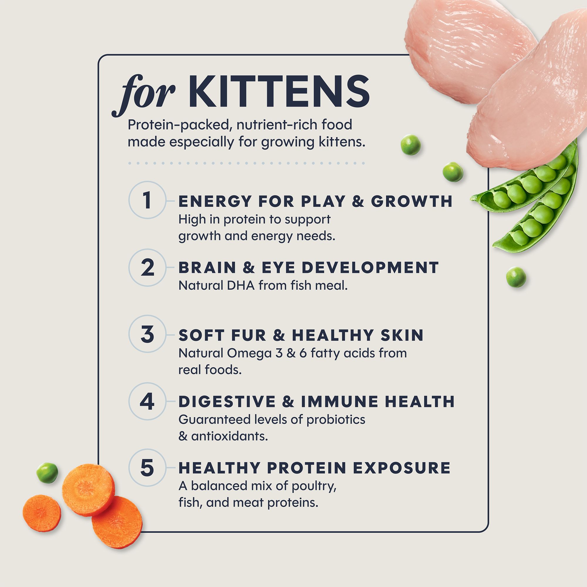Instinct® Original Kitten Food - Natural, Grain Free, Chicken - Image 3
