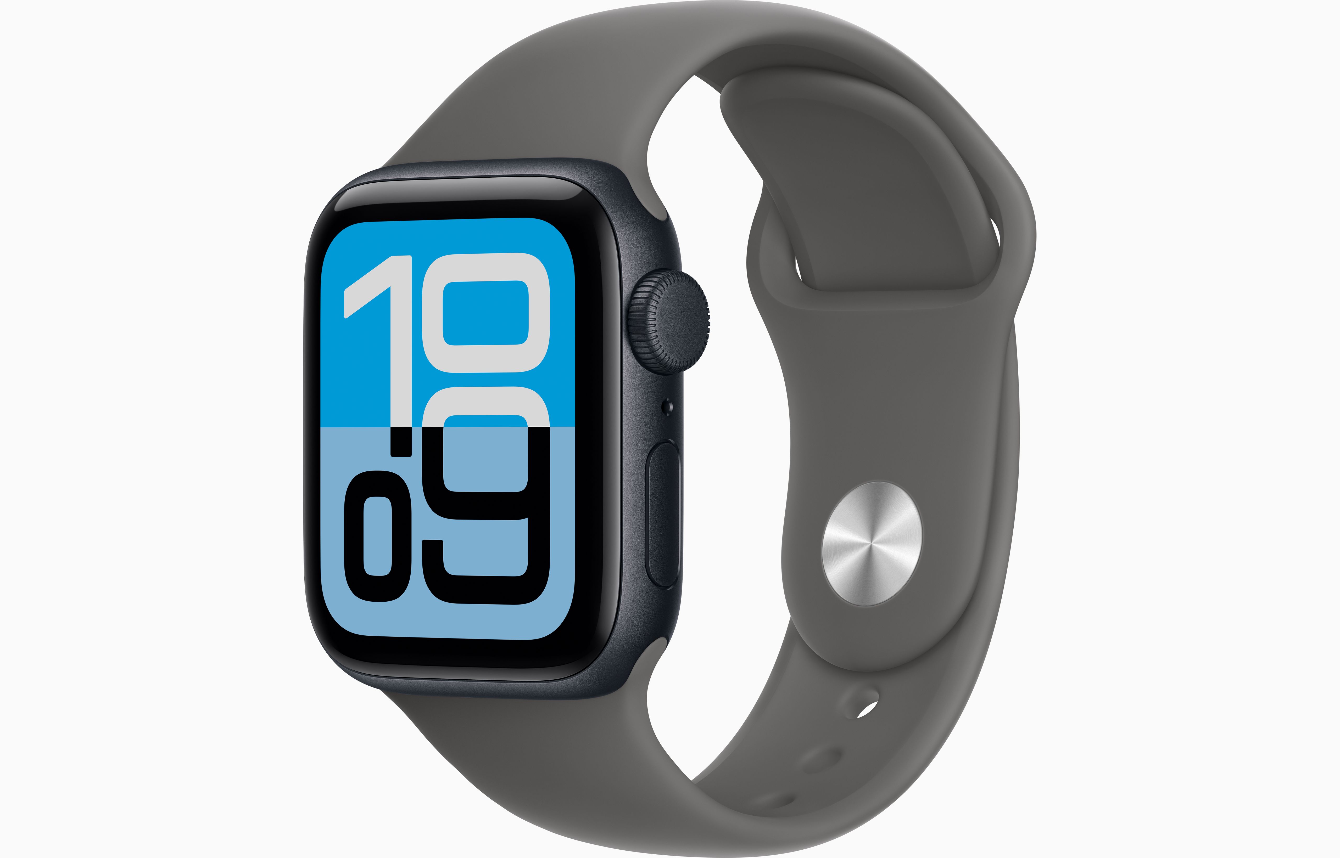 Apple Watch SE GPS – Midnight (Stone Gray Sport Band)