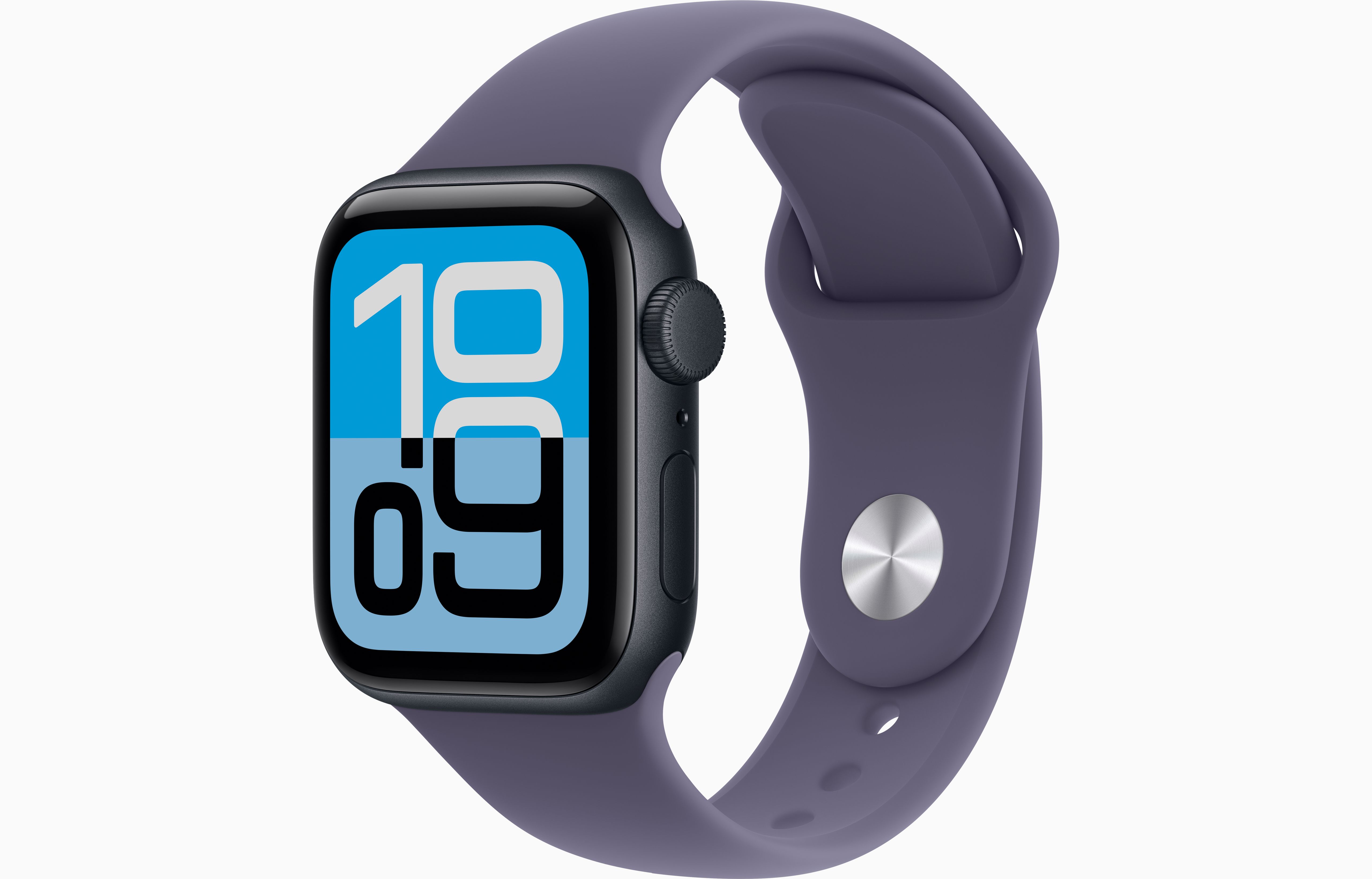 Apple Watch SE GPS – Midnight (Purple Fog Sport Band)