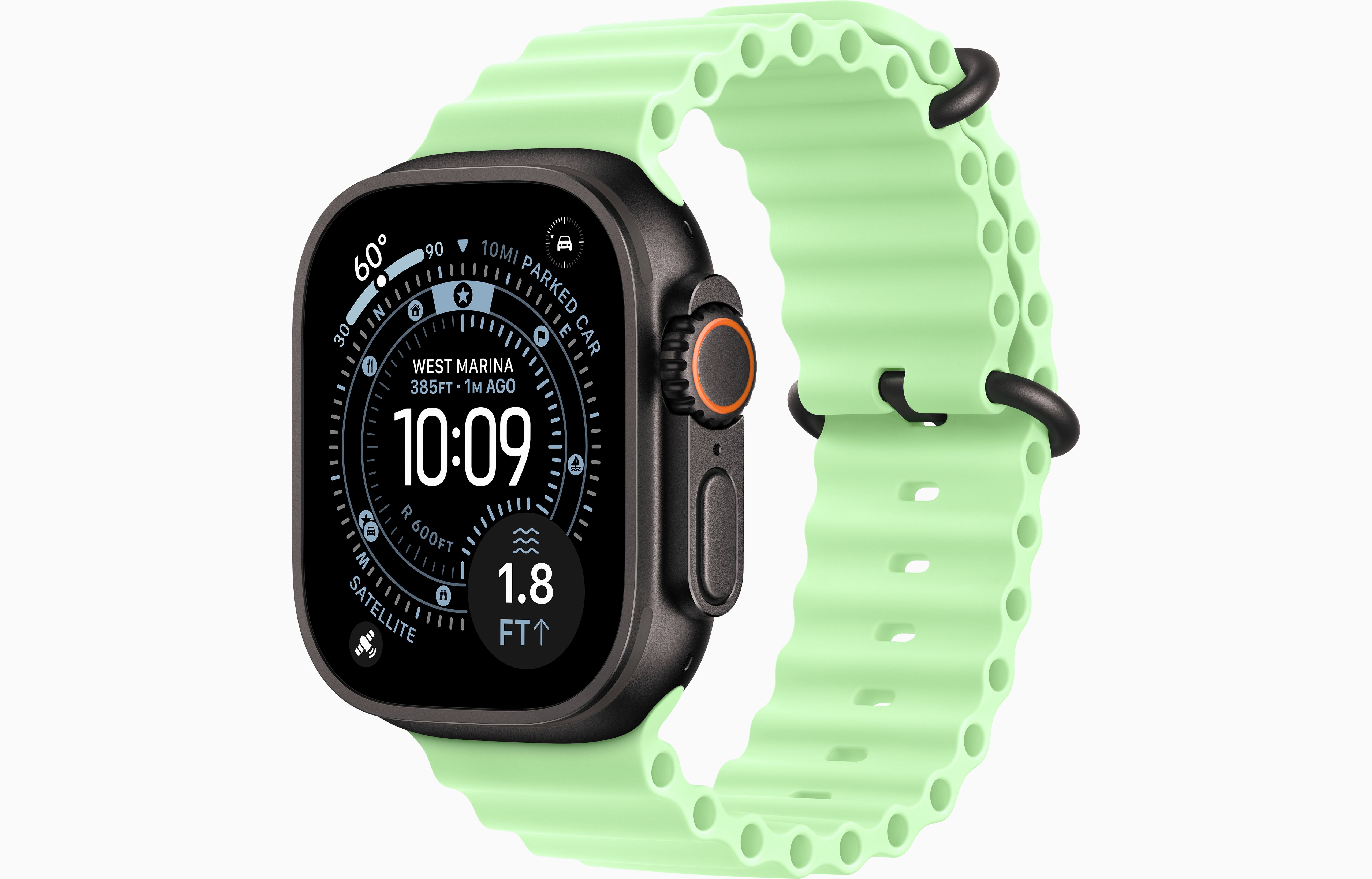 Apple Watch Ultra 3 GPS + Cellular, Black Titanium   Ocean Band