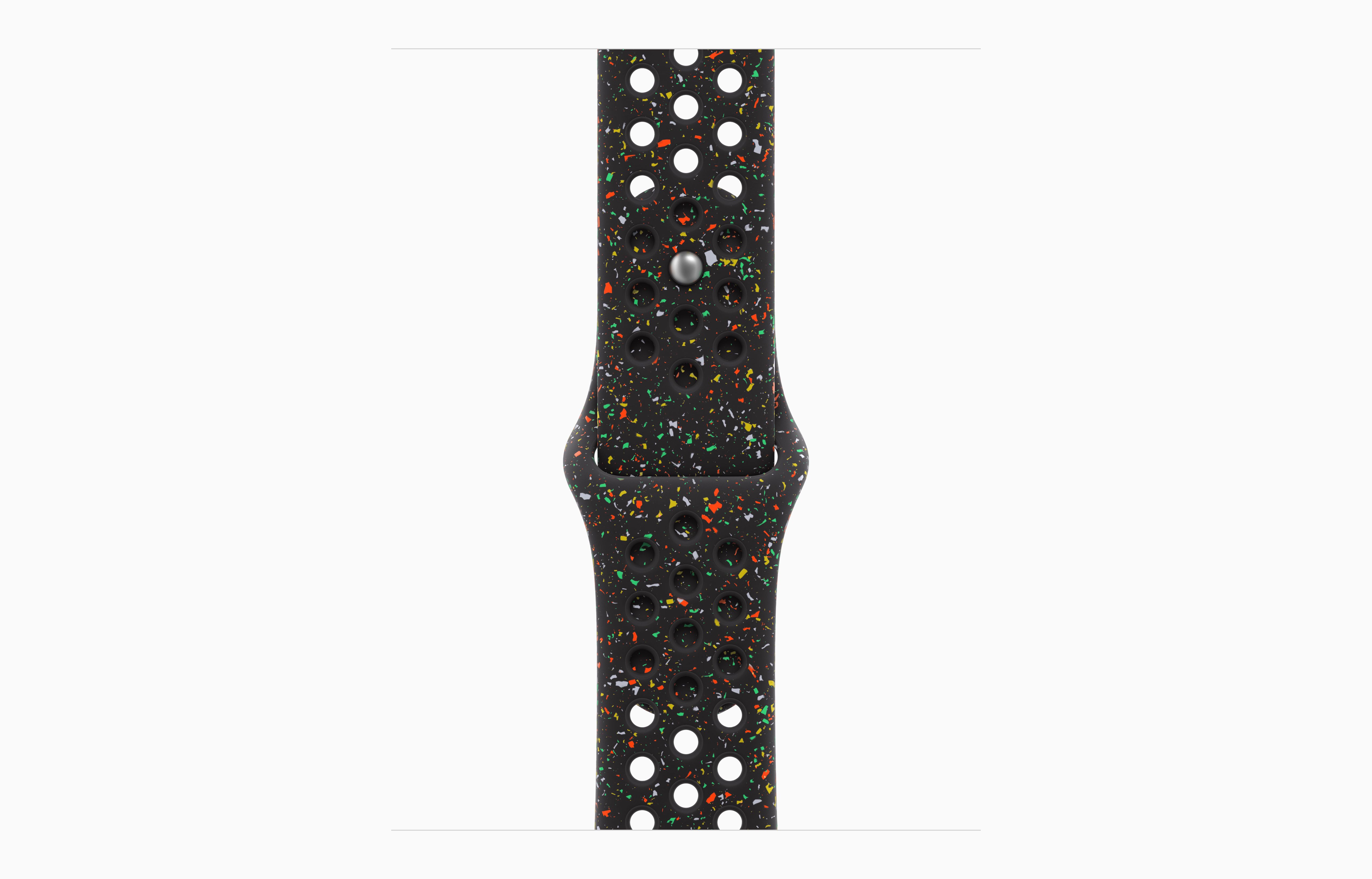 Apple Watch Series 11 Aluminum GPS – Silver (Midnight Black  Nike Sport Band) - Image 3